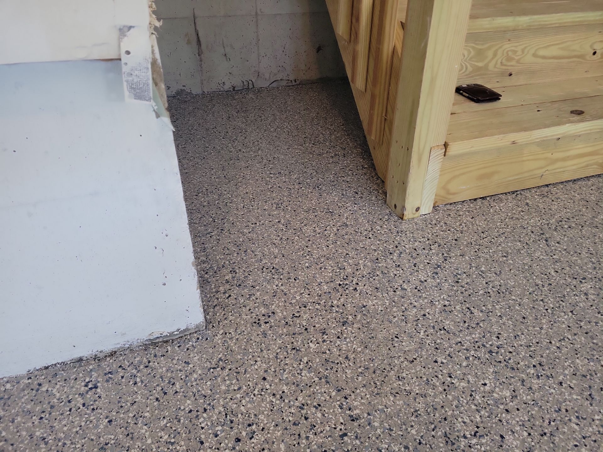 Garage Floor Coating using Penntek by Spectrum Painting, LLC