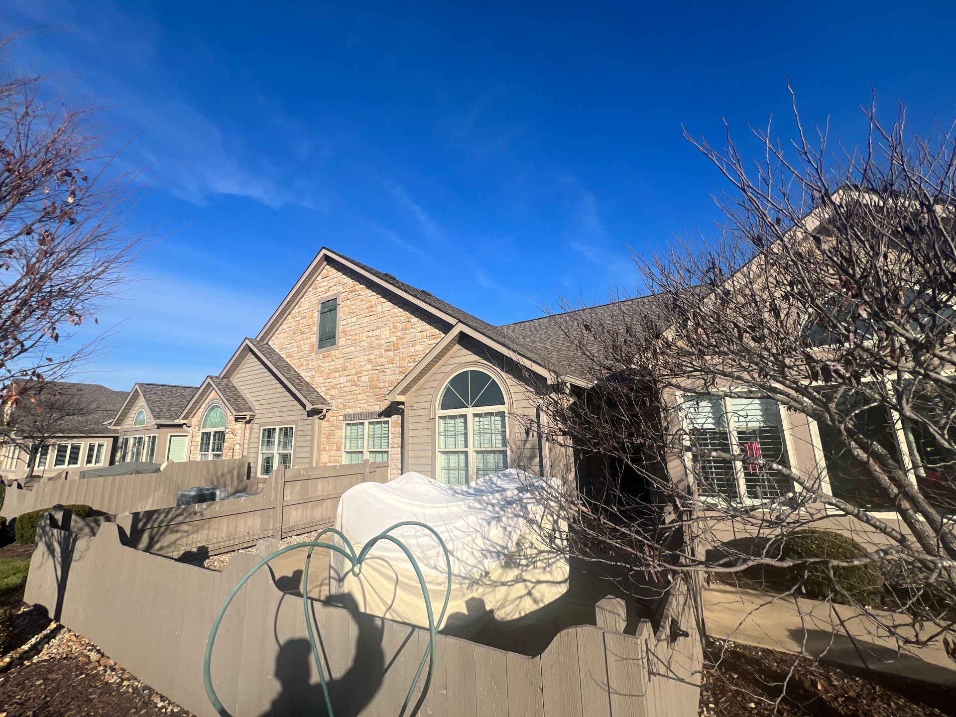 Installation of New Roof by H&F Exteriors