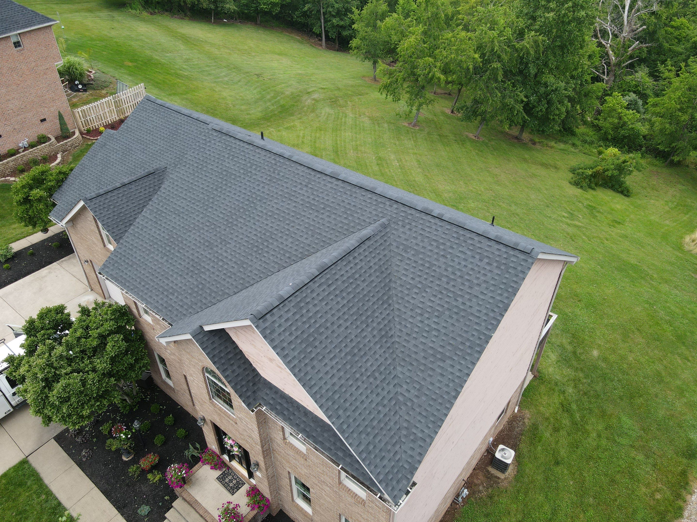 Residential Roofing Installation using GAF Timberline HDZ by Rainstoppers Roofing