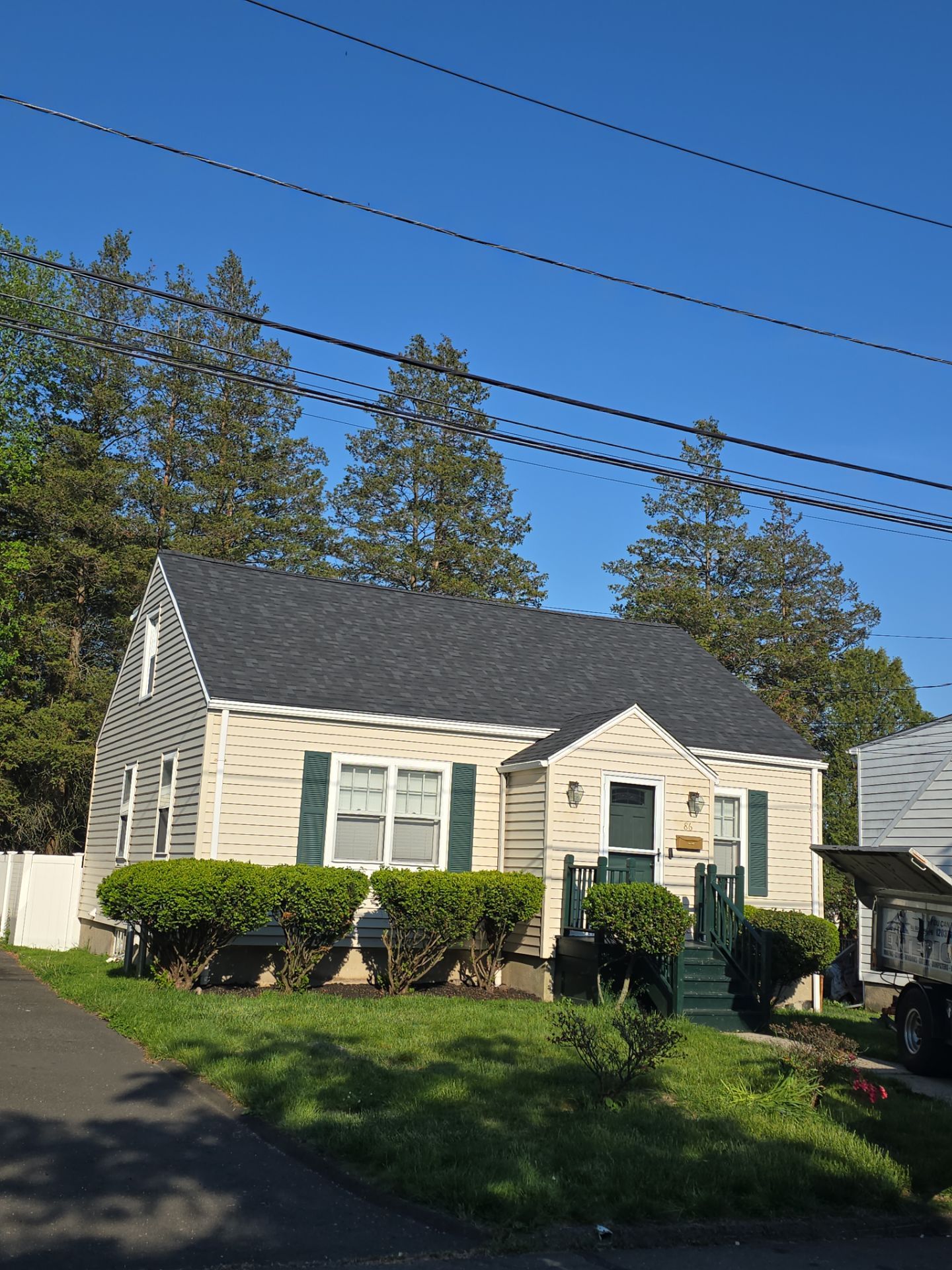 Residential Roof Replacement With Owens Corning Shingles in Stratford, CT by A Plus Exterior