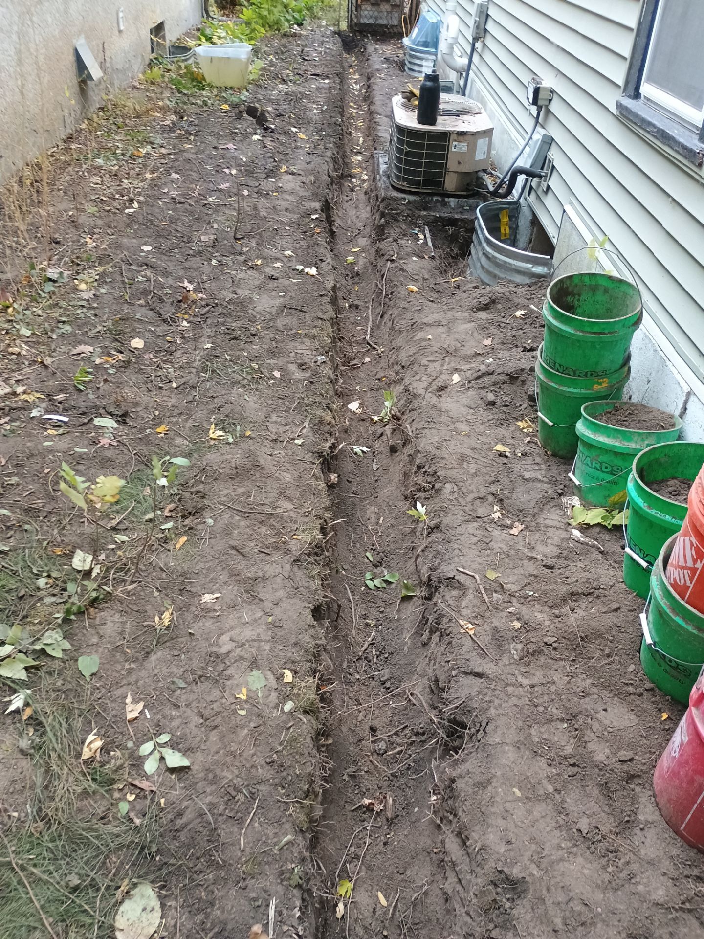 A French Drain for Maya by Waterproofing Northeast