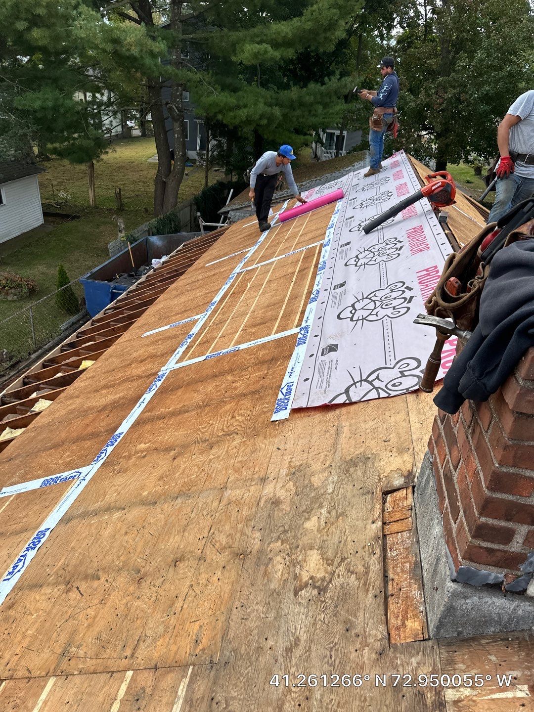 Residential Roofing Installation using Owens Corning TruDefinition Duration - Estate Gray by A Plus Exterior