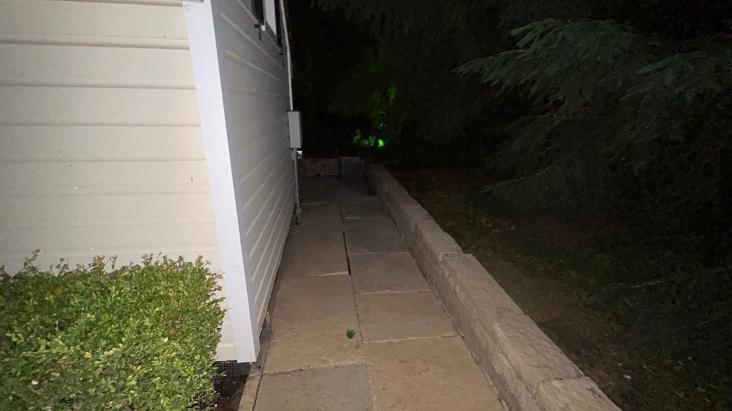 Brick paver clean, sand and seal.  using Algaecide, soft wash soap by Northern Power Washing LLC.