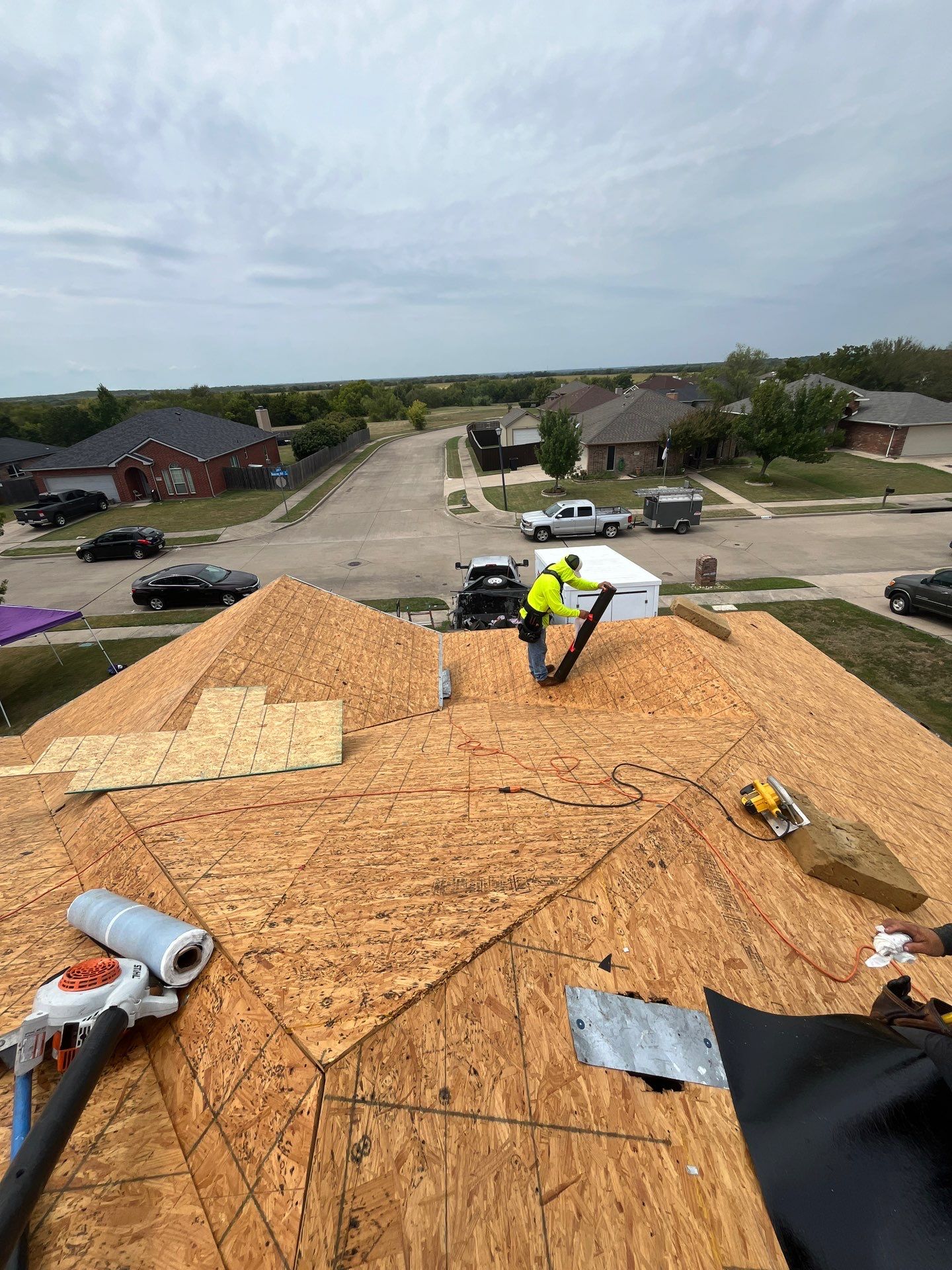 USAA Approved Reroof Project by Berry Good Roofing 