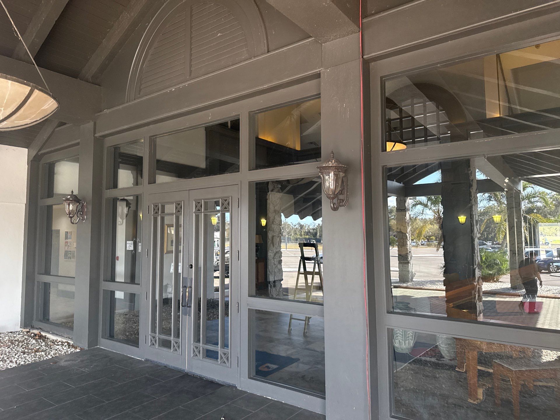 Commercial Entrance Cleaning at The Club at River Wilderness – Parrish, FL by Sunshine AquaWash