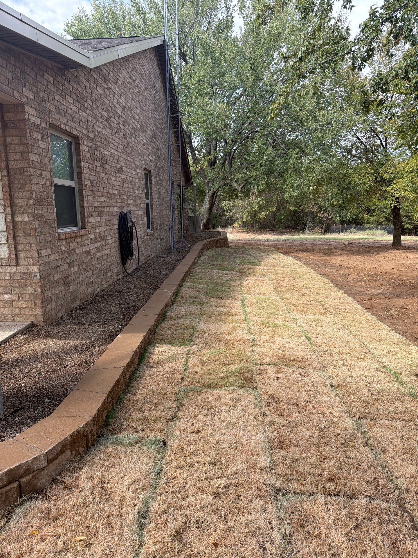 Retaining Wall by Clays Services Inc