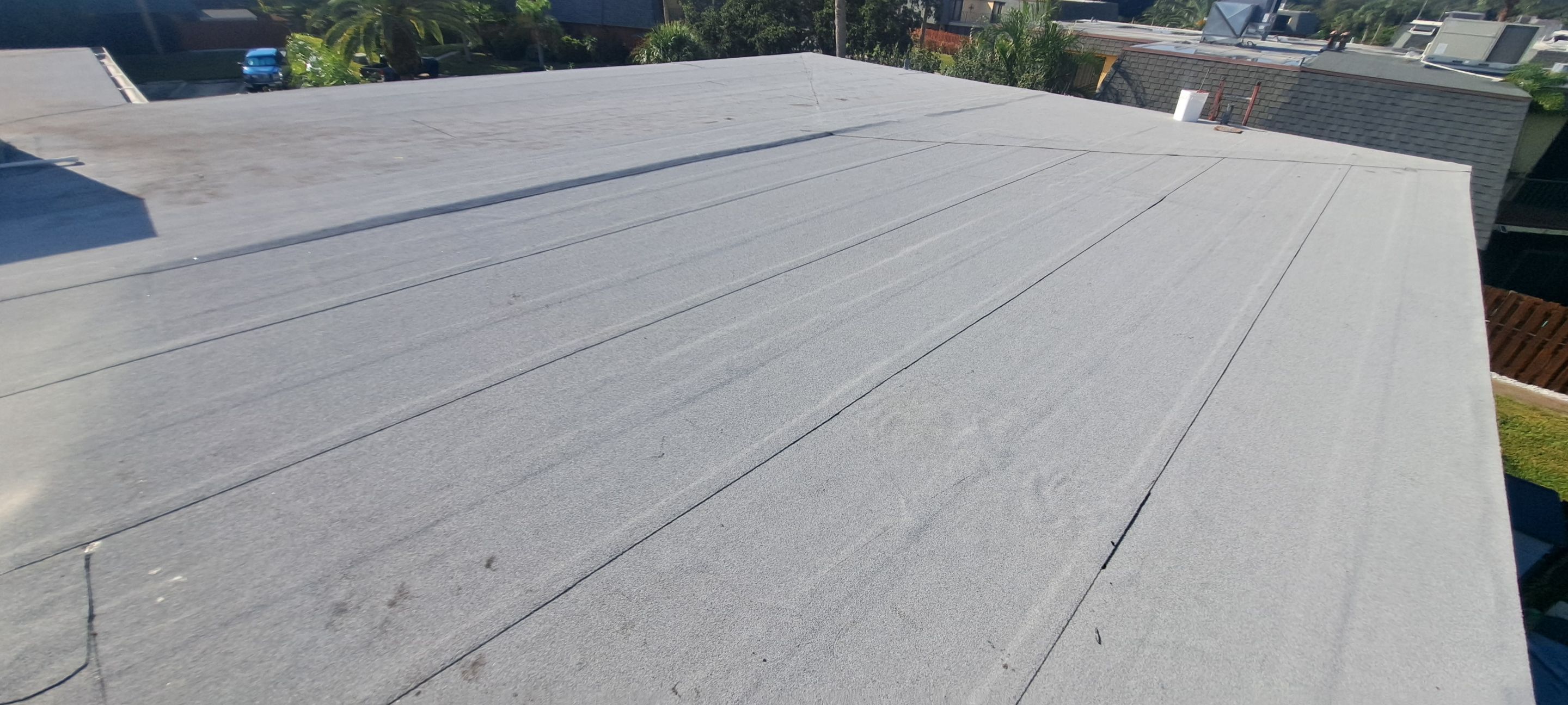 Flat Reroof Replacement New Smyrna Beach FL by Pinnacle Roofing Group
