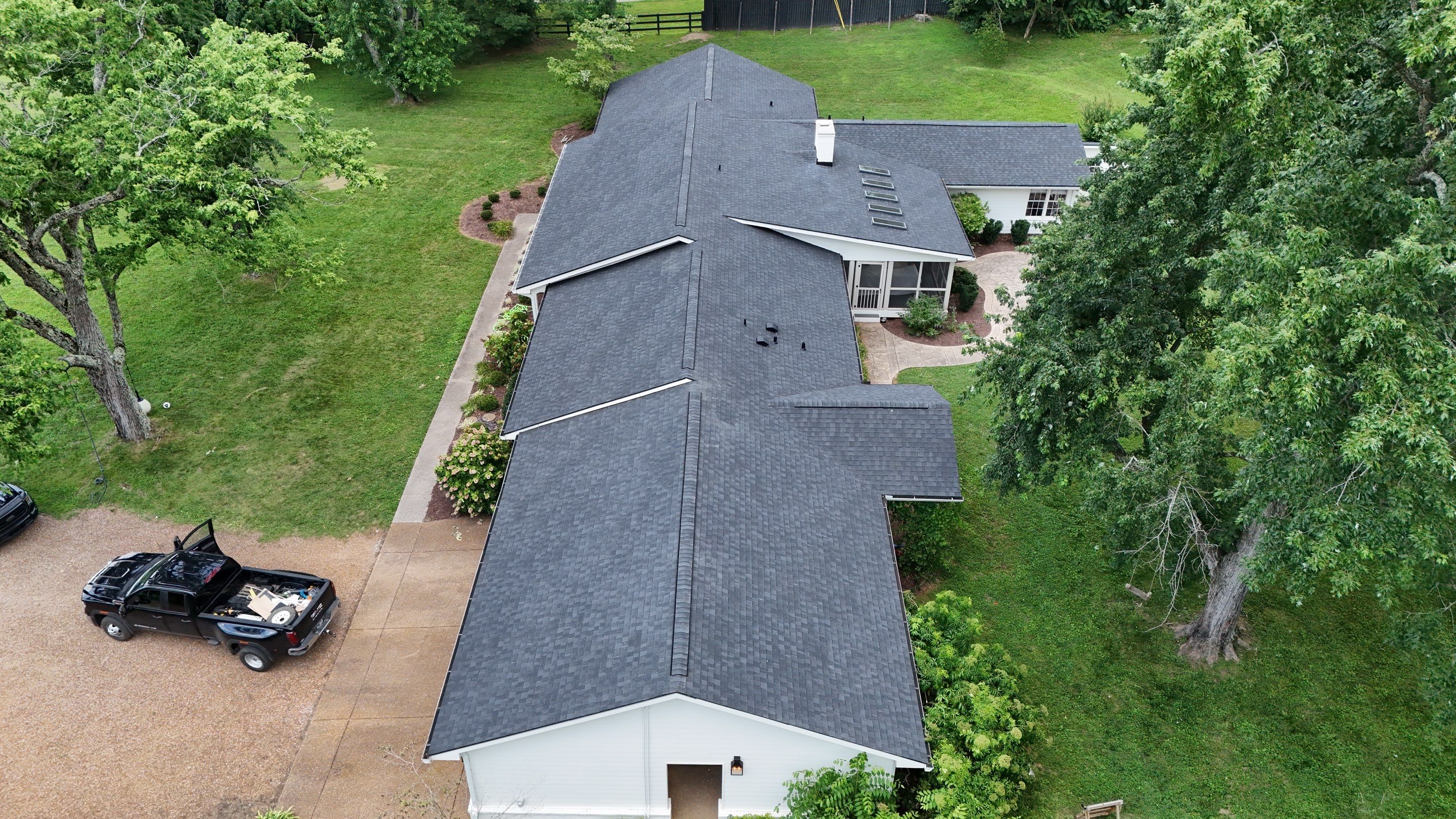 Charcoal Black Pro Re-Roof by Royal House LLC