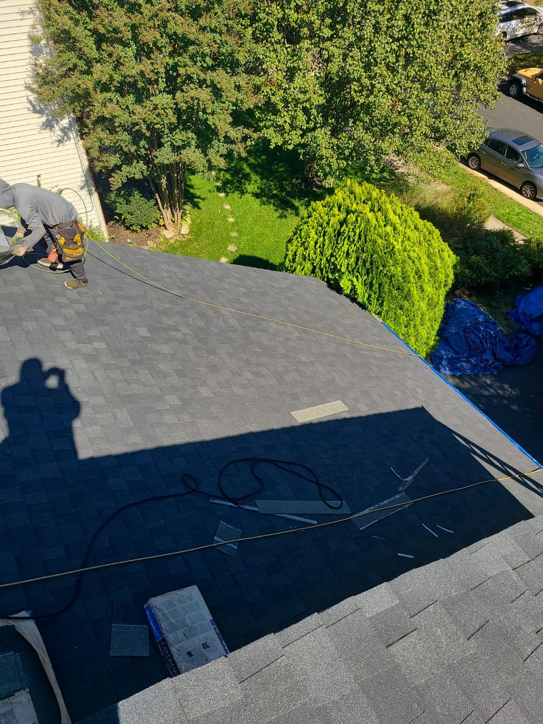 Centreville: Residential Roof Replacement with CertainTeed Landmark Pro Designer Shingles in Max Def Charcoal Black by RM Banning, Inc.