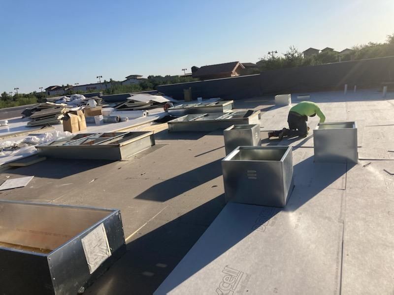 New Construction Using Duro-Last  by Grell Roofing, LLC