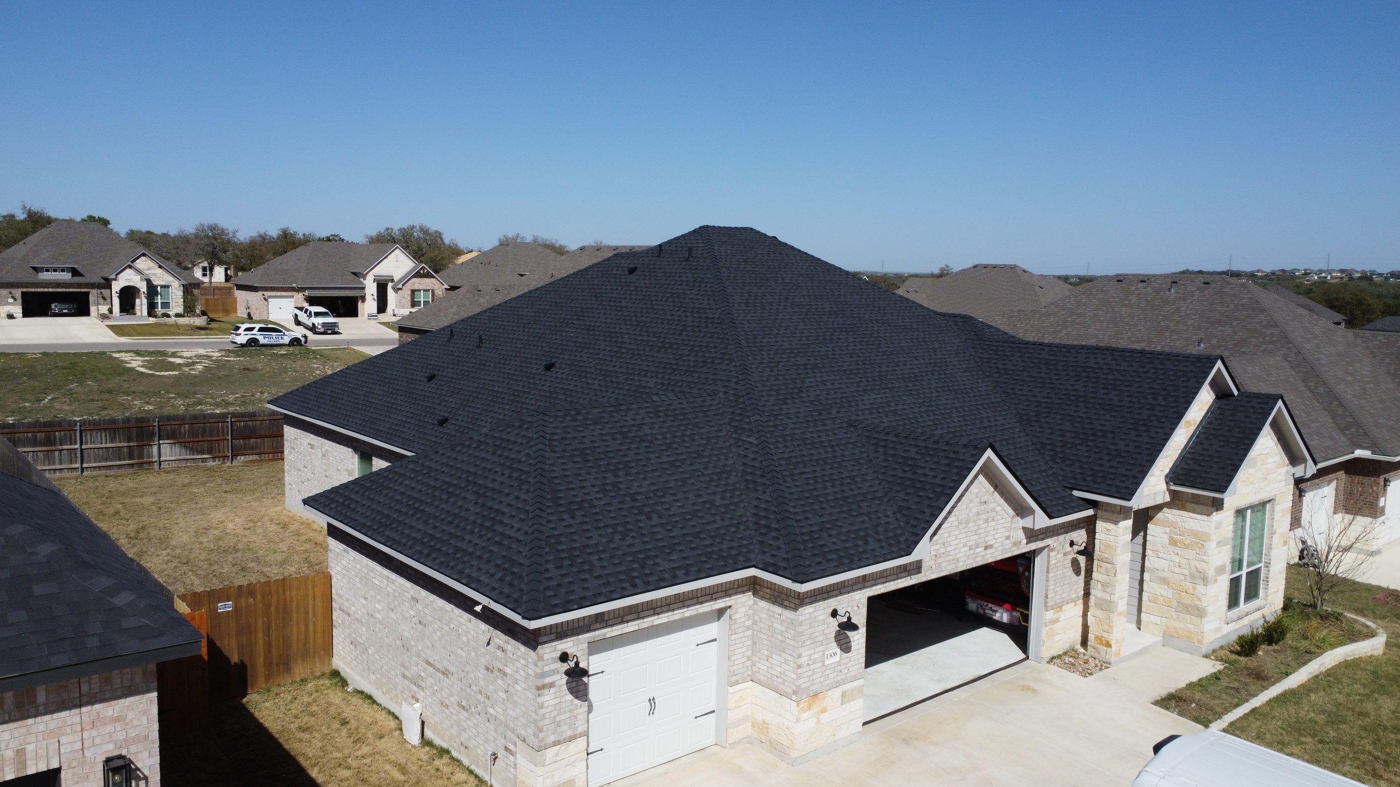 Class 4 Hail Damage Roof Replacement — Salado, TX by ROAM Roof & Solar