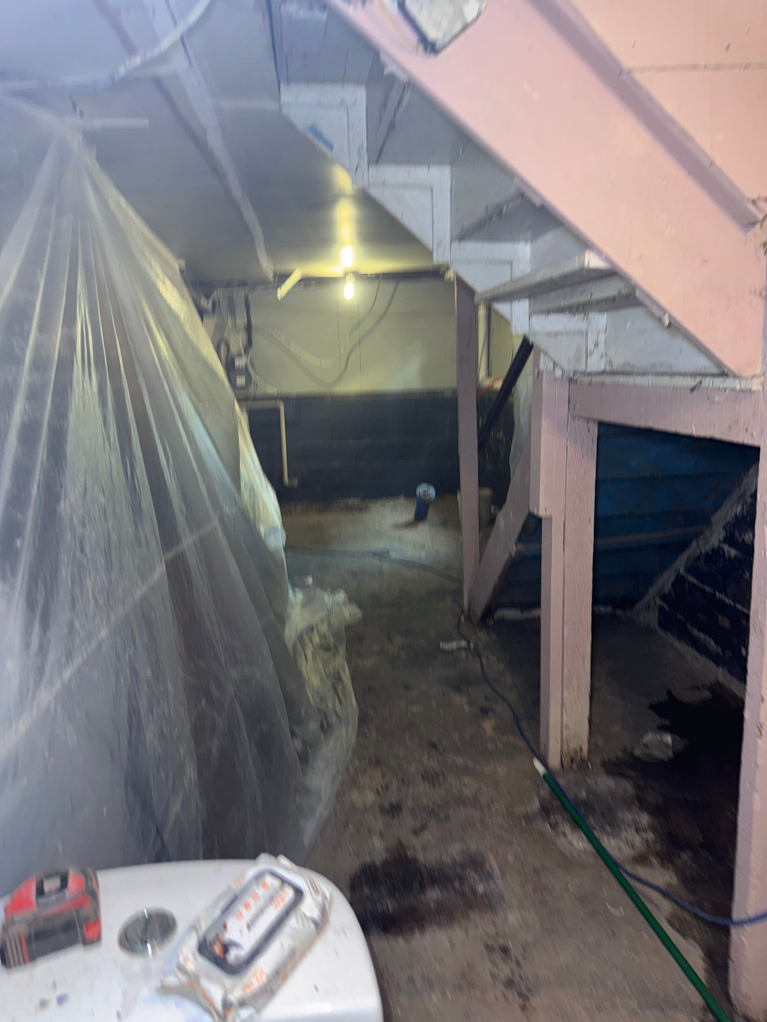 Interior French Drain East Orange NJ by Pure Service Pro, LLC 