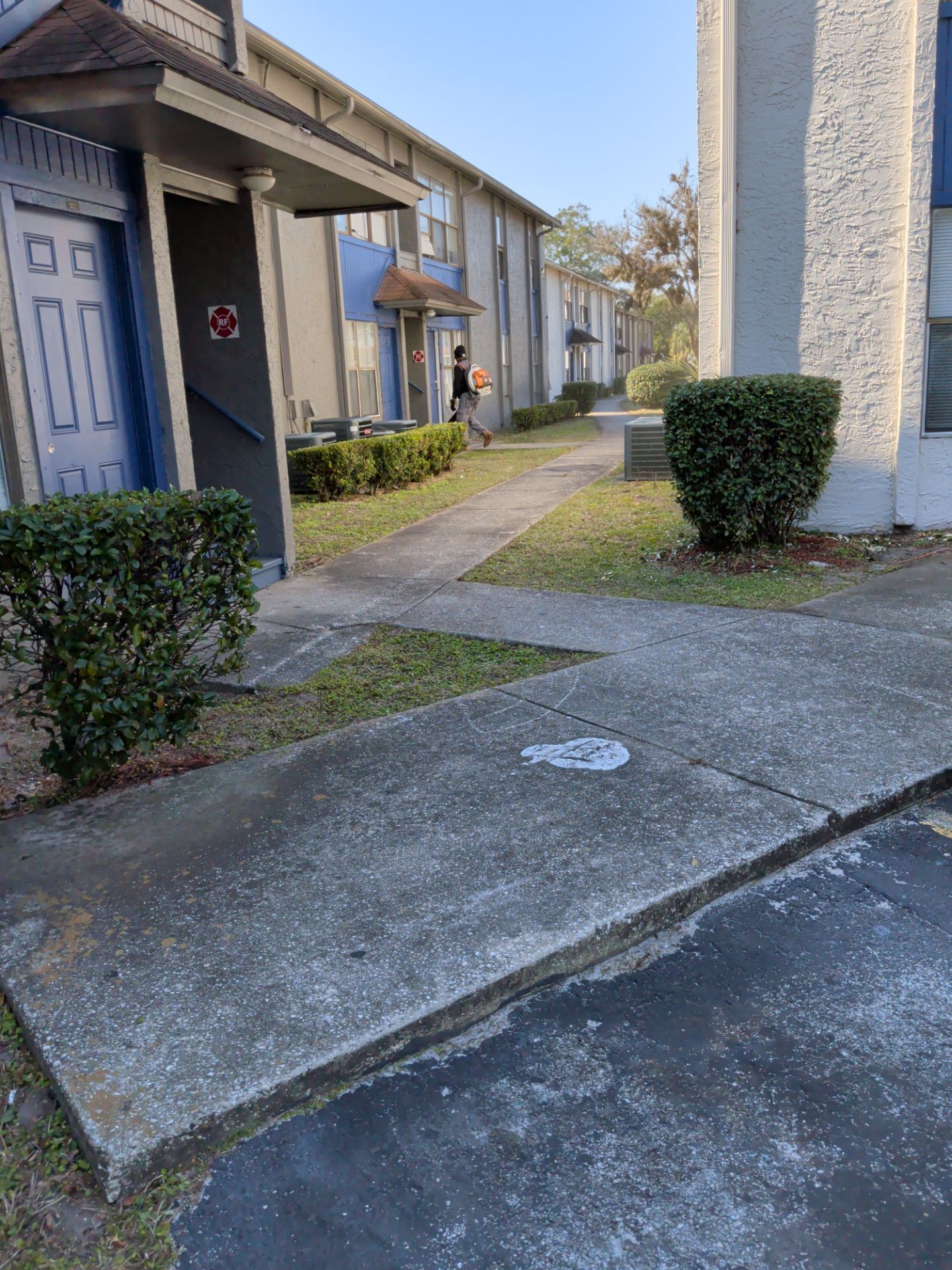 Commercial Landscape Cleanup & Weekly Maintenance — Grassy Pond Apartments by Harmoni Home Services