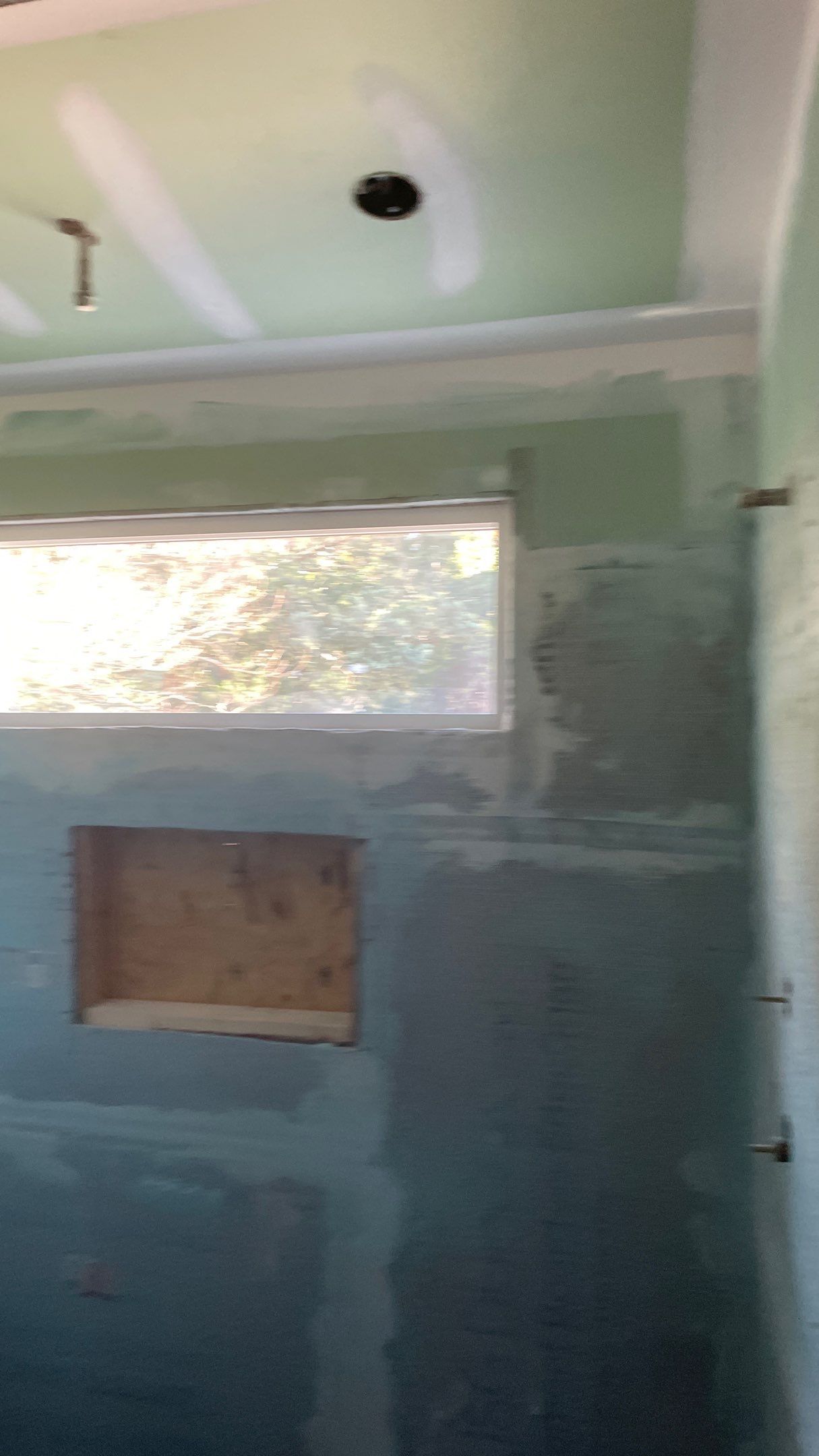 Remodeled Home with new tile floors, Showers and Refinished Oak Floors with stain and Waterbased Finish by Footprints Floors of Coastal Carolina