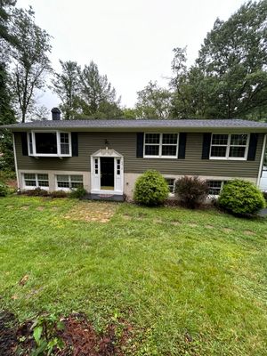 Reston: Roof Replacement with CertainTeed Landmark Pro Designer Shingles in Max Def Moire Black