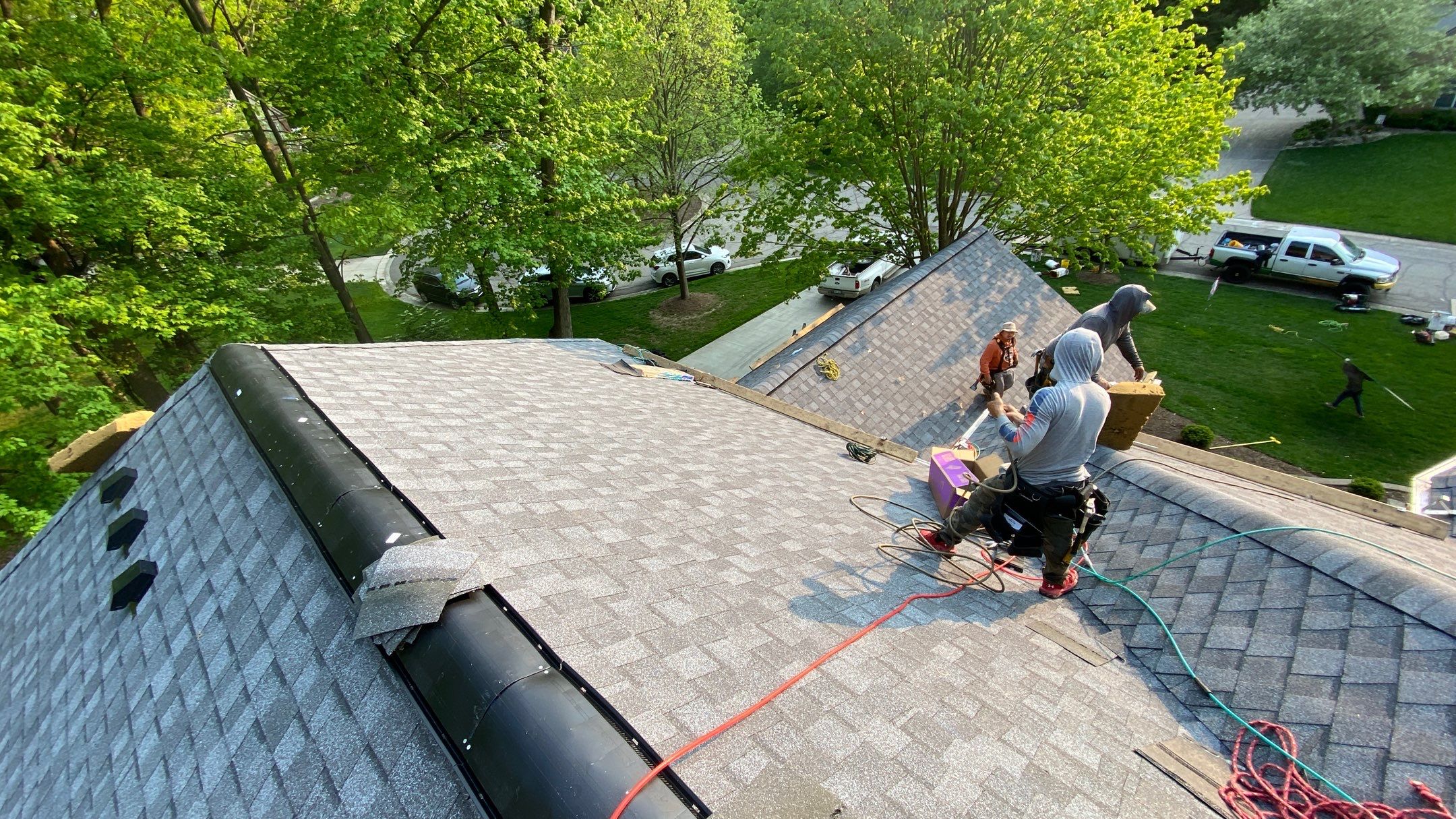 Roof Replacement using CertainTeed Landmark by 180 Contractors