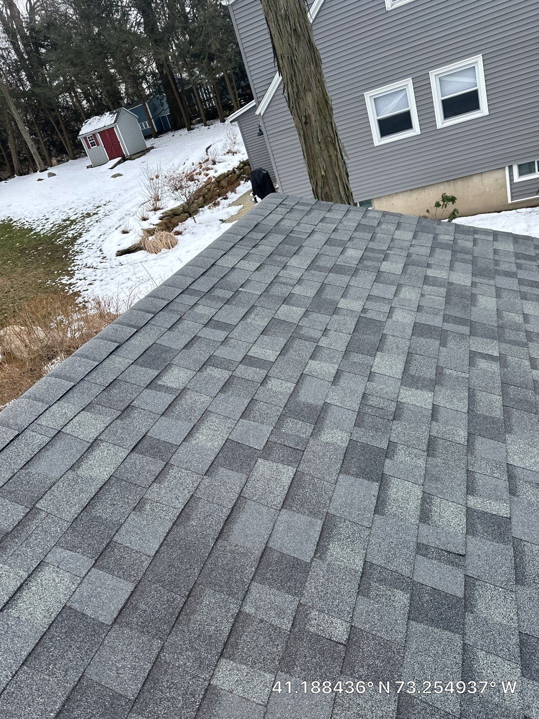 Residential Roofing Installation using Owens Corning Duration Estate Gray by A Plus Exterior