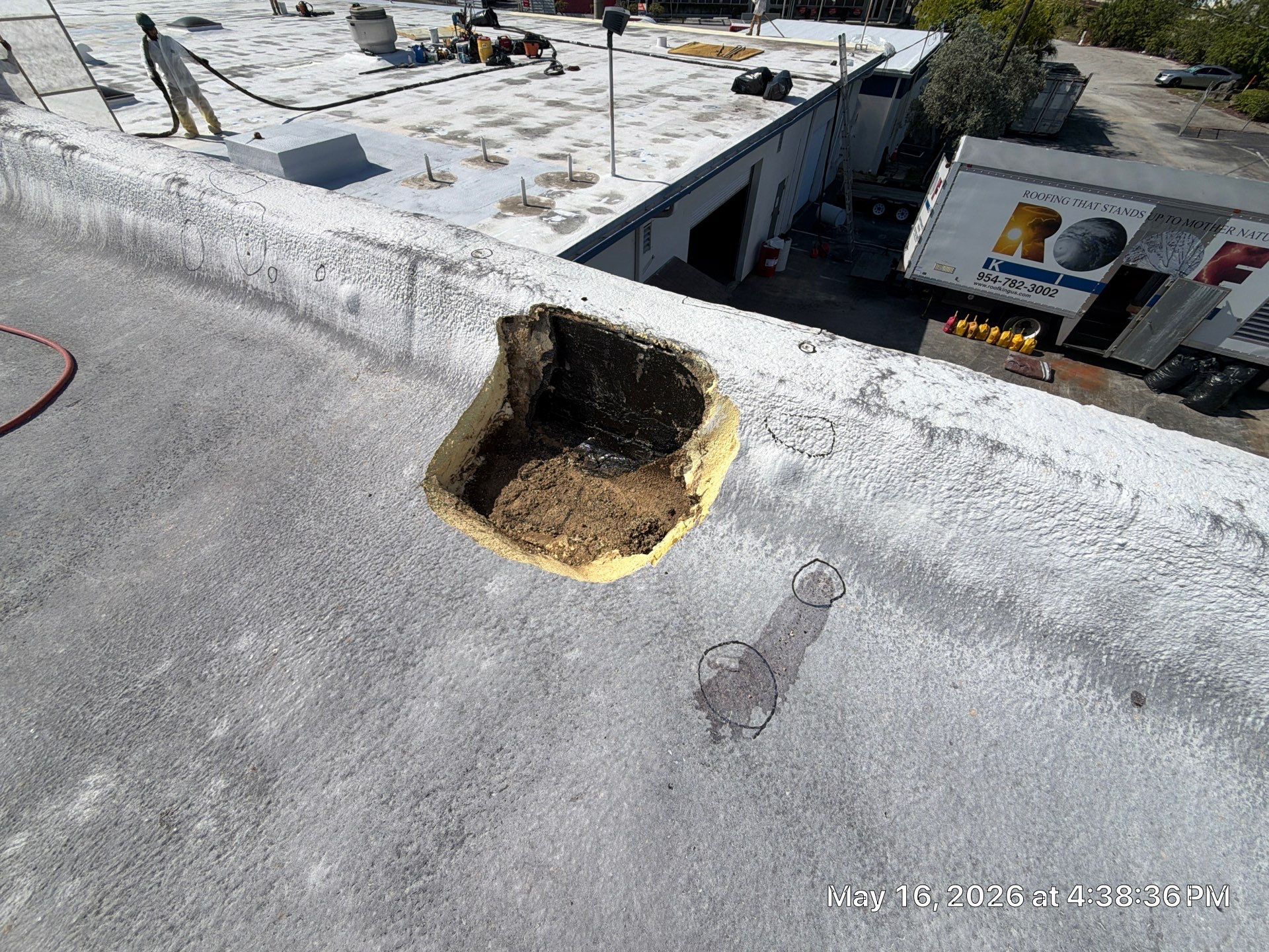 Fort Lauderdale Commercial Roof Restoration and Reflective Coating Installation by Roof King LLC