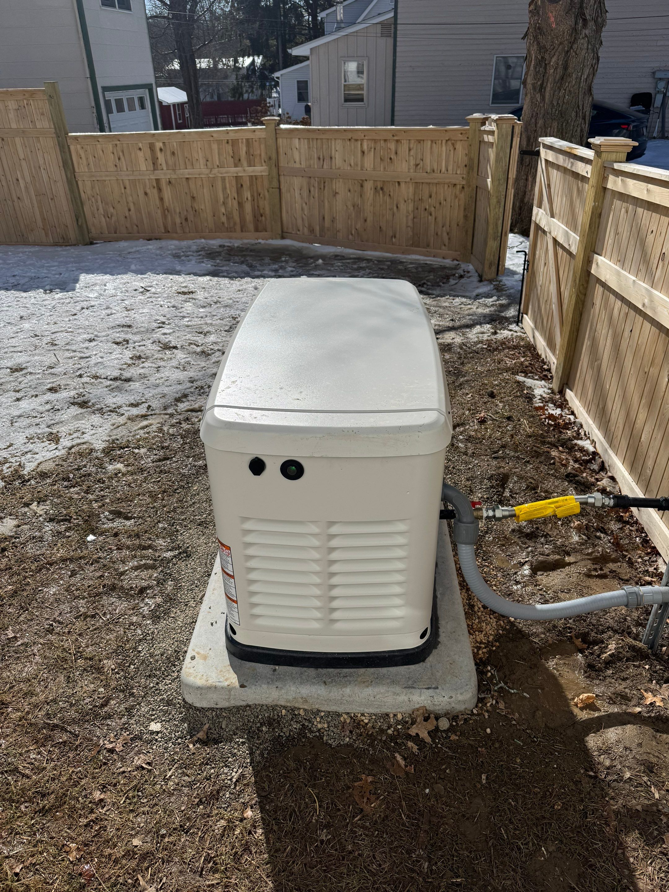ZAM Electrical Installs Generac Generator with Gas Line by ZAM Electric