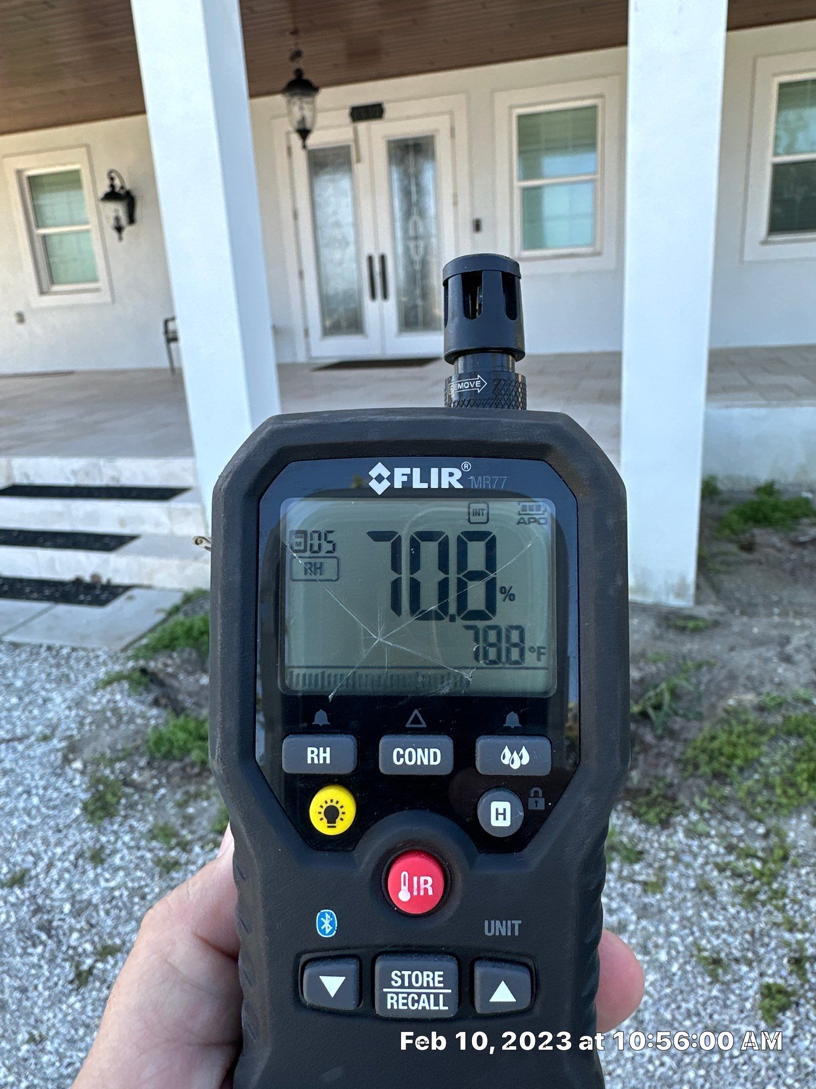 Mold Assessment for a home on Ft. Myers Beach by Building performance Solutions LLC