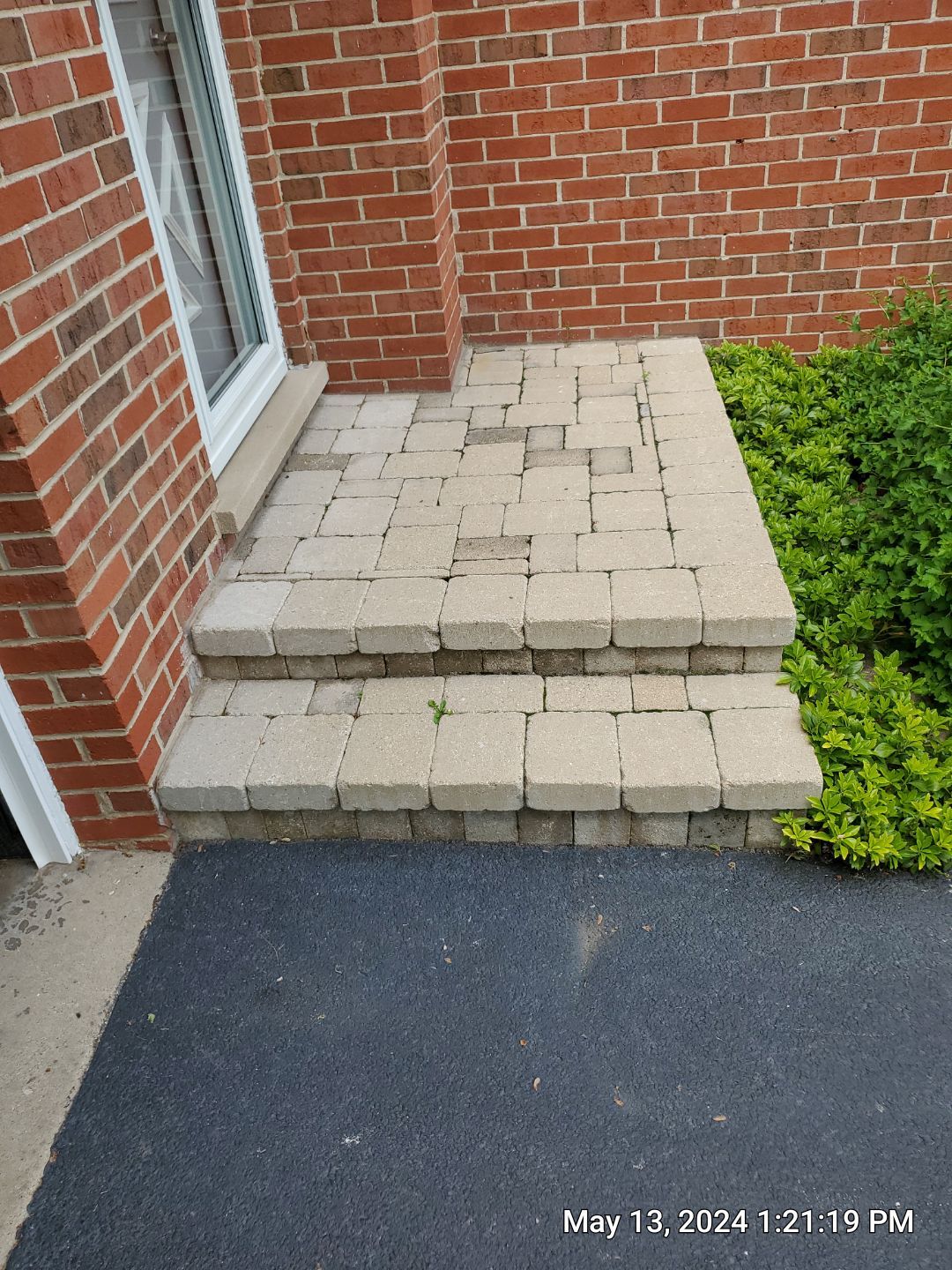 Brick paver clean, sand and seal.  using Surebond SB-1300 by Northern Power Washing LLC.