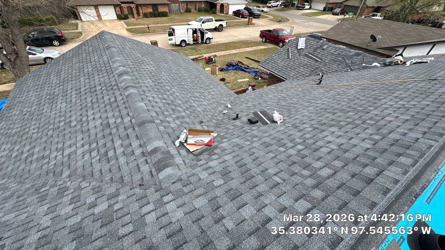 Project in Oklahoma City by Icon Roofing And Construction