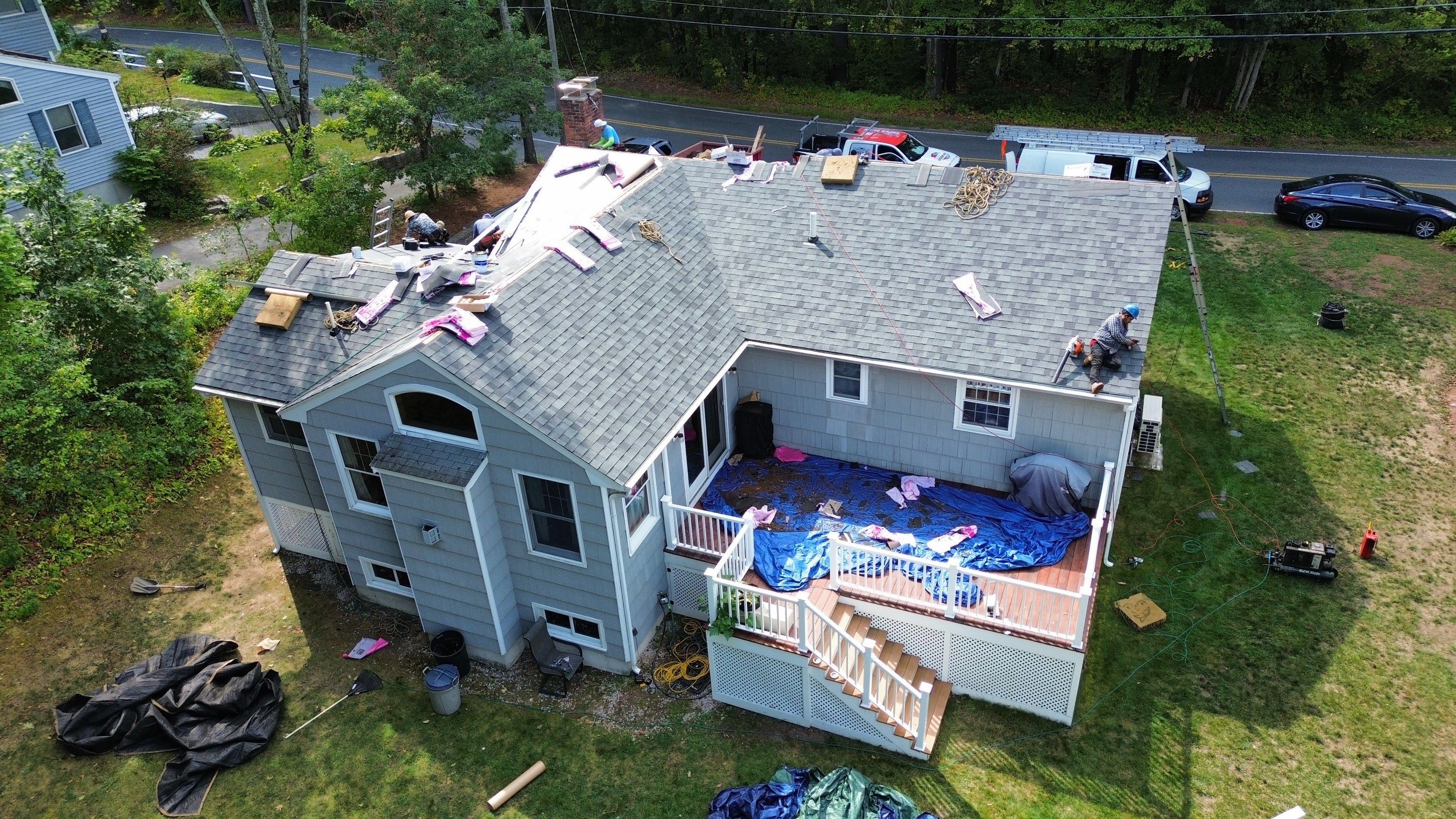 Roof, Trim & Chimney Restoration – Chelmsford, MA by Mighty Dog Roofing of Greater Middlesex County