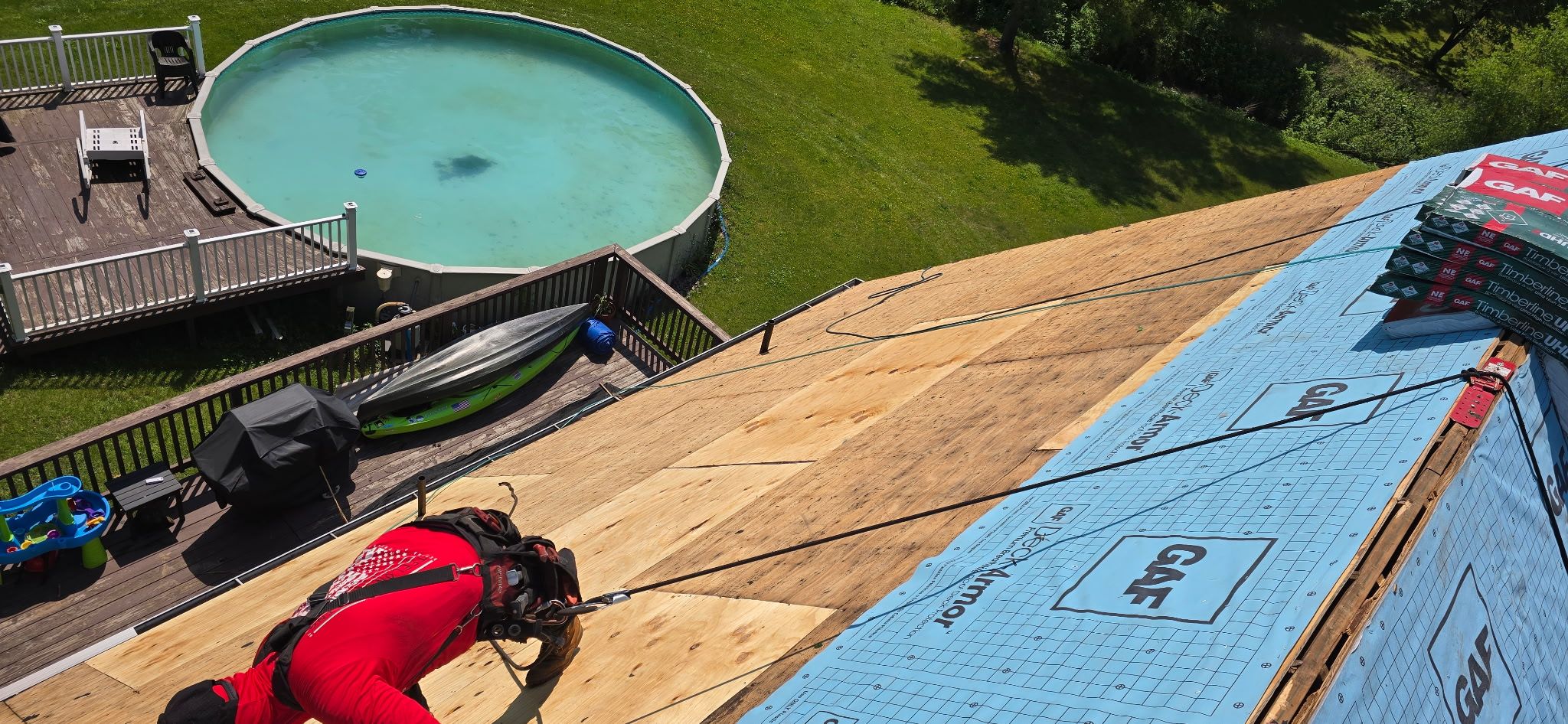 Residential Roofing Installation in Chambersburg by Teflon Roofing