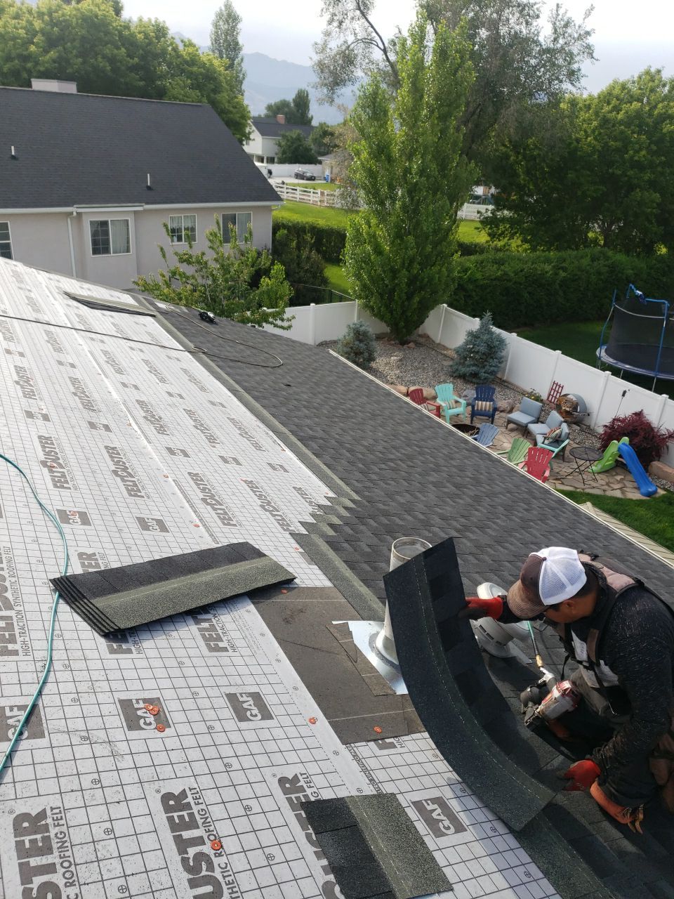 Residential Roofing Installation using GAF Timberline HDZ - Lifetime Shingle by The Roof Doctor