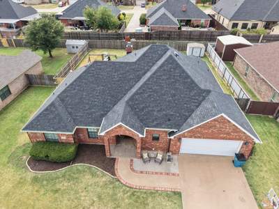 Owens Corning Duration Storm Class 4 Roof Replacement in Burkburnett, Texas