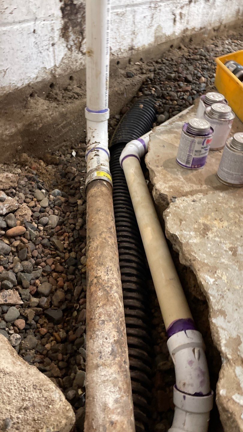 Drain Tile in Columbia Heights by Waterproofing Northeast