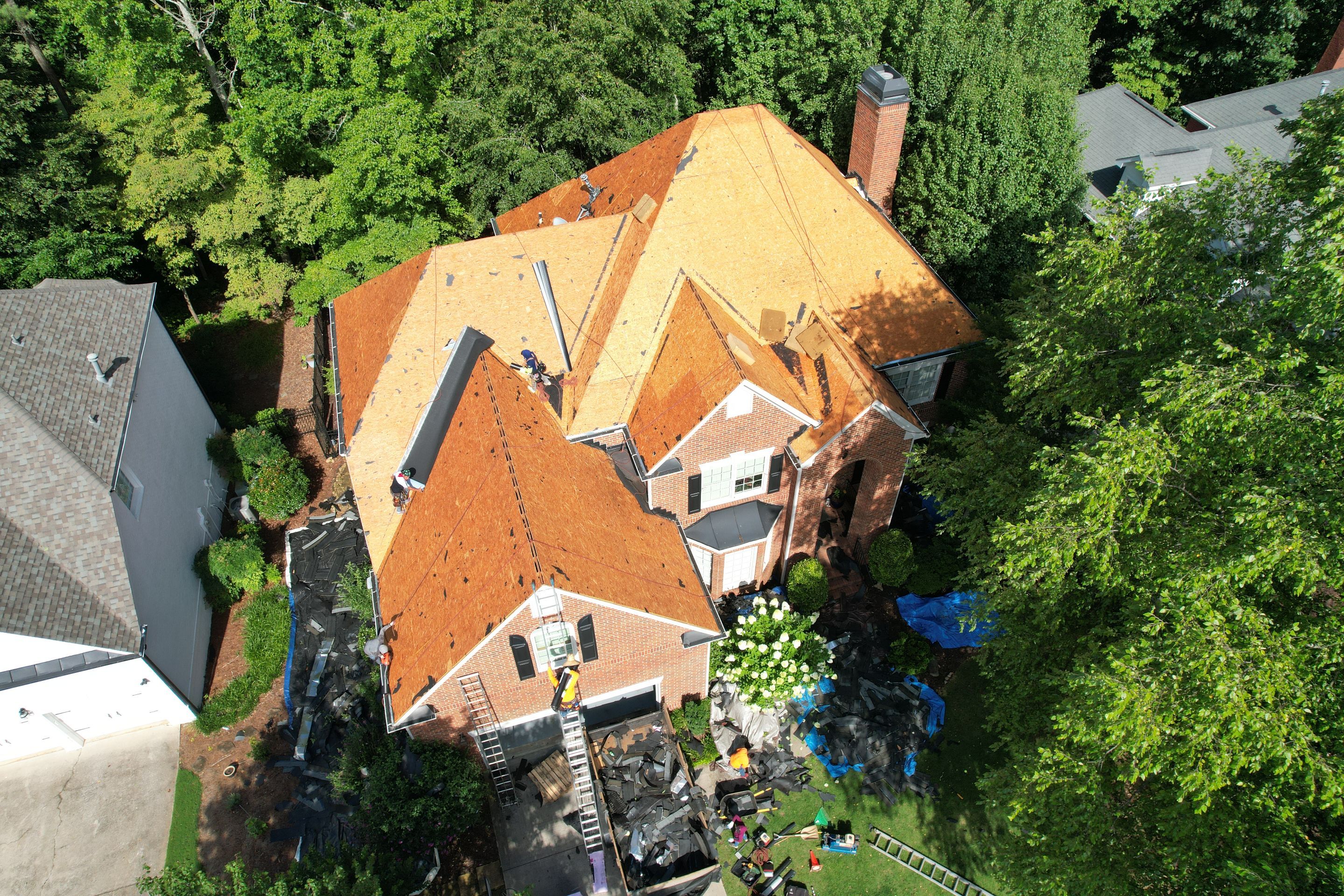 Residential Roofing Installation using Owens Corning by Inspector Roofing and Restoration