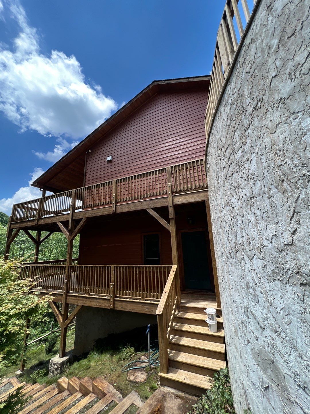Cabin using Wood Sealant by DuraSeal