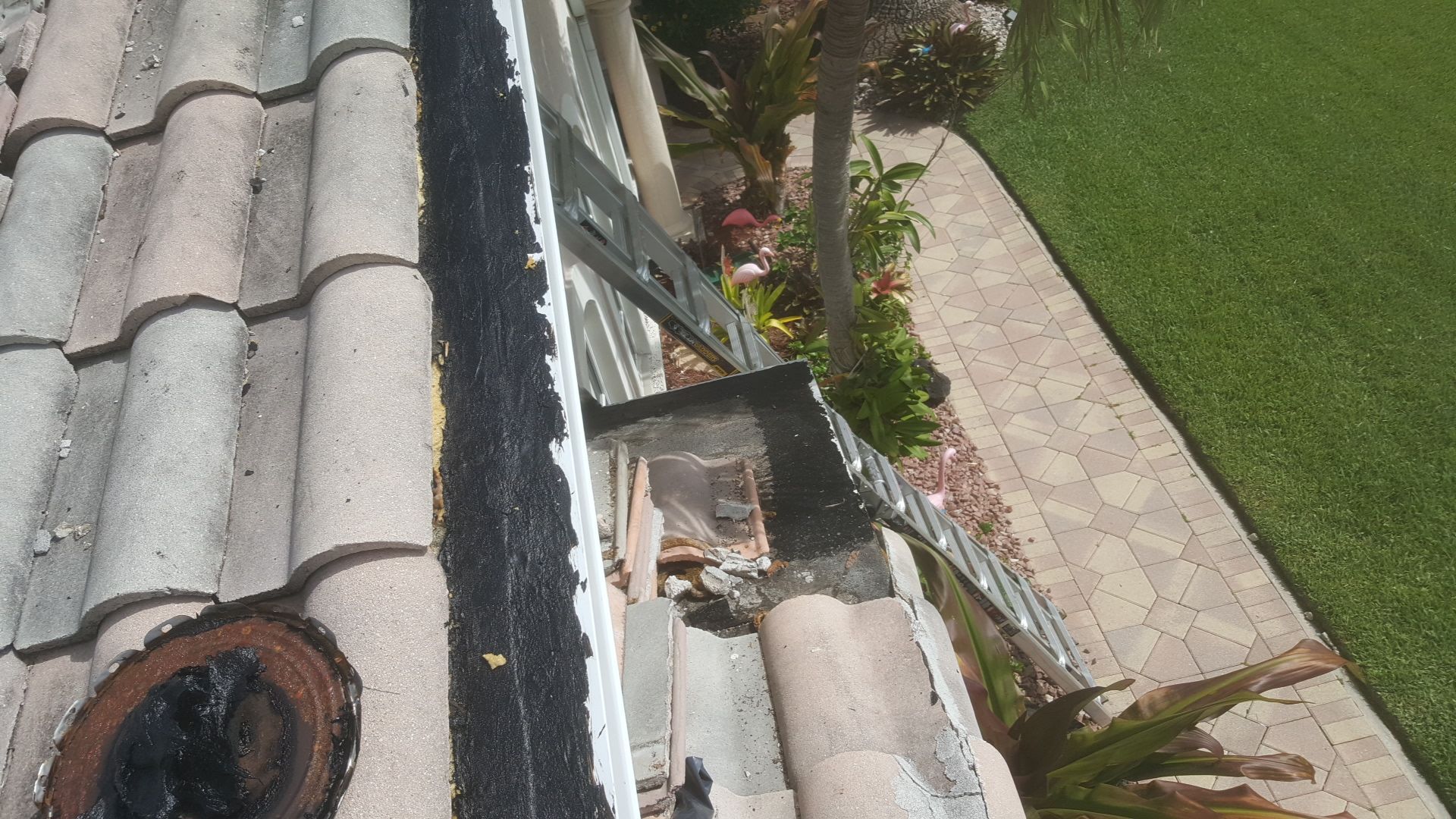 Concrete Tile Roof Repair using Concrete Roof Tile by Aastro Roofing