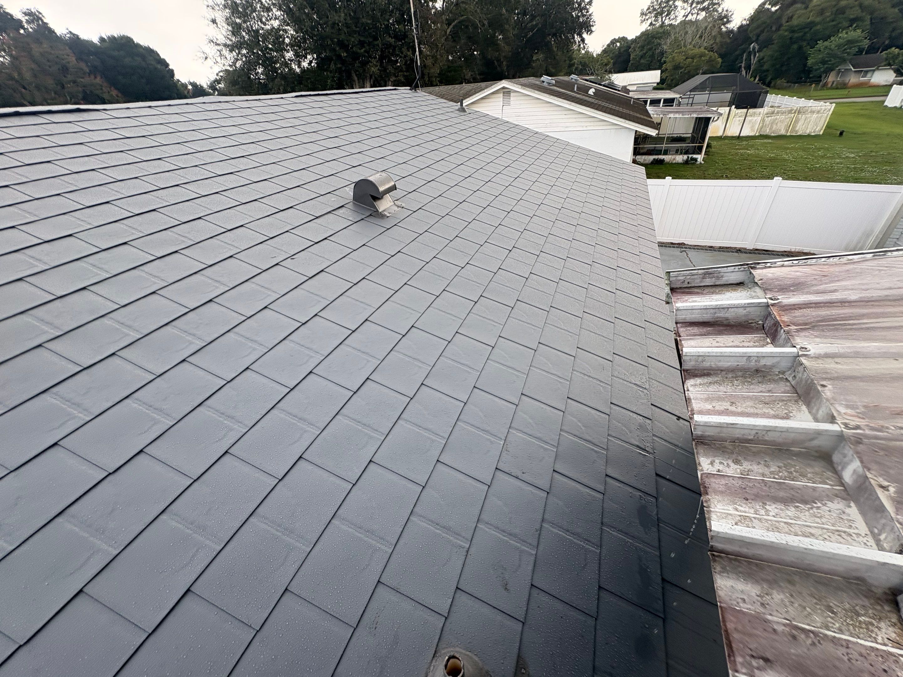 Permalock Metal Roofing Installation and Underlayment Replacement in Titusville by Pinnacle Roofing Group