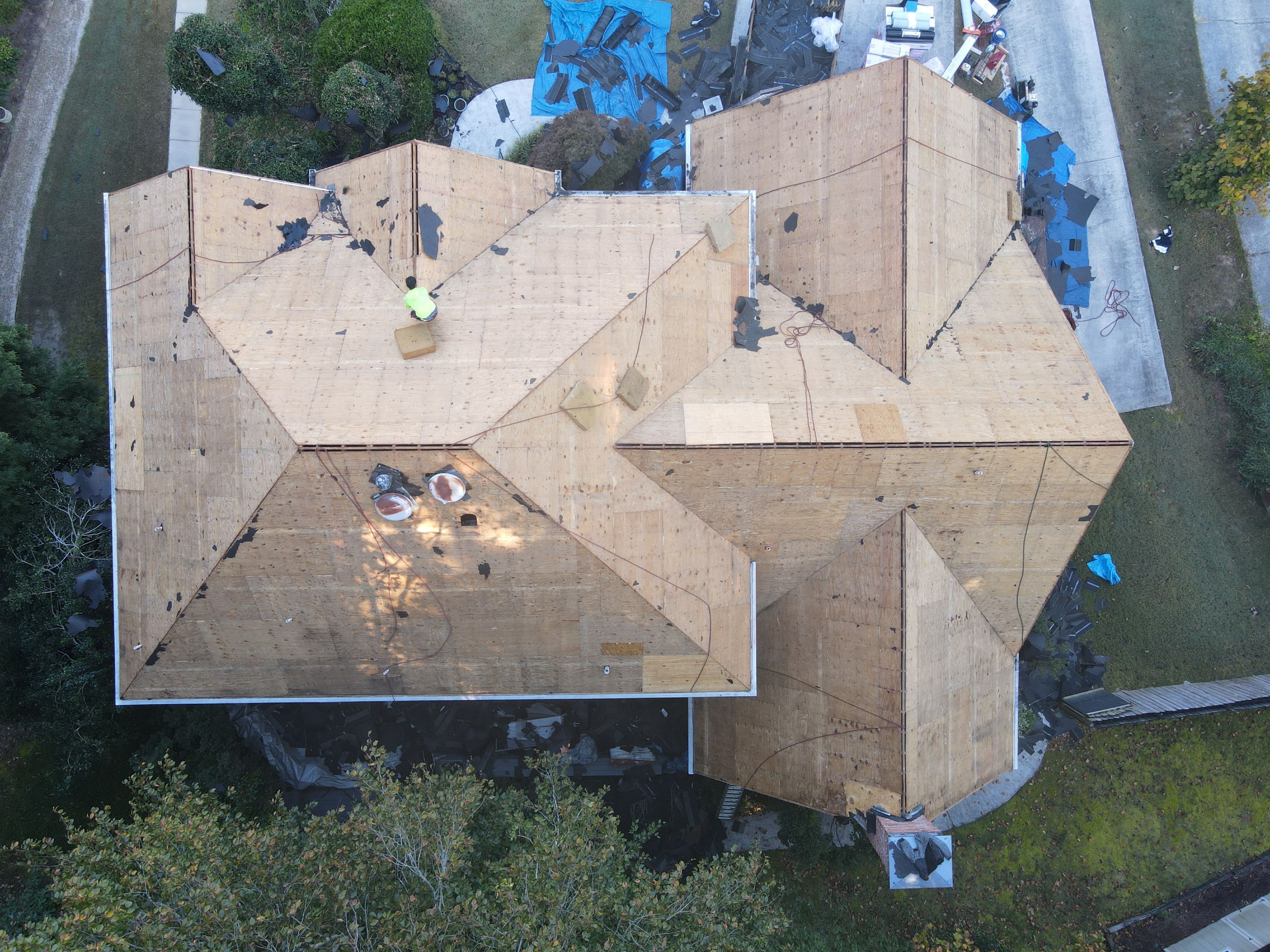 Residential Roofing Installation using Owens Corning by Inspector Roofing and Restoration