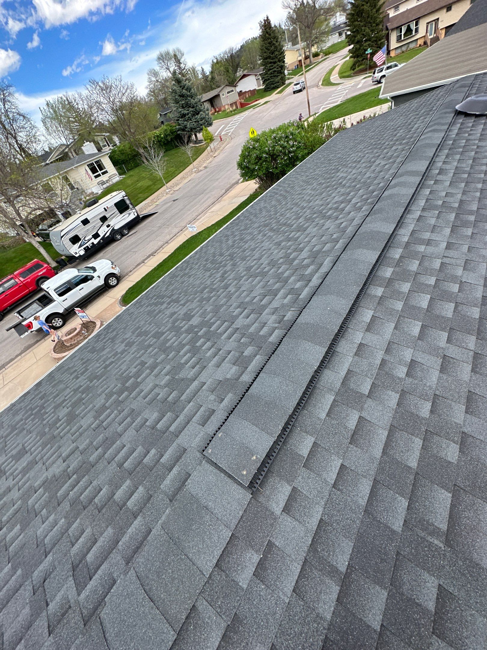 Residential Roofing Installation using Malarkey Shingles by Weather-Tite Exteriors LLC