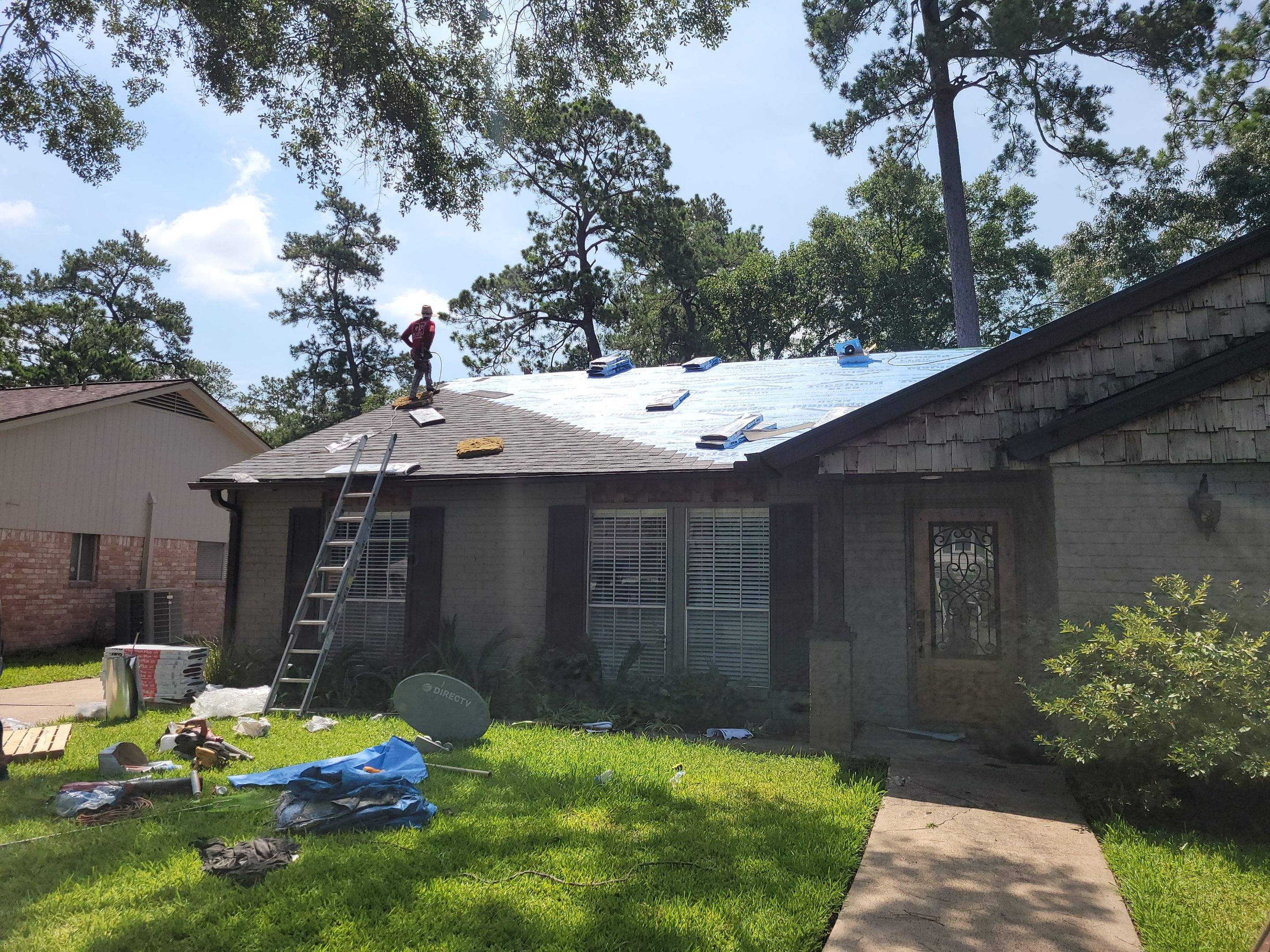 Ranch Home Roof Replacement, Inspection to Finish — Spring, TX by PL Roofing & SB Roofing, LLC.