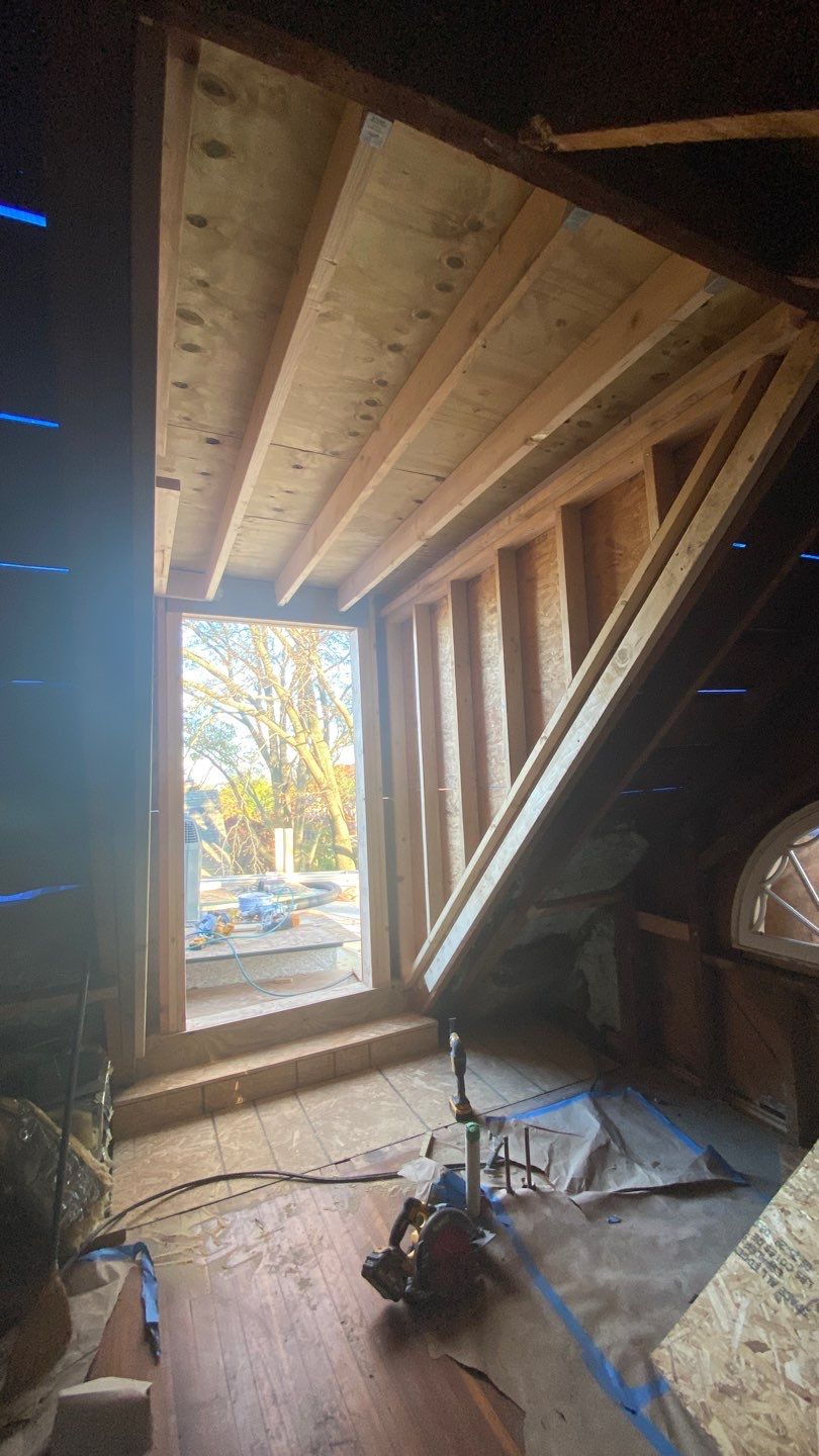Home adition two floors house by Jesus Master Handyman LLC