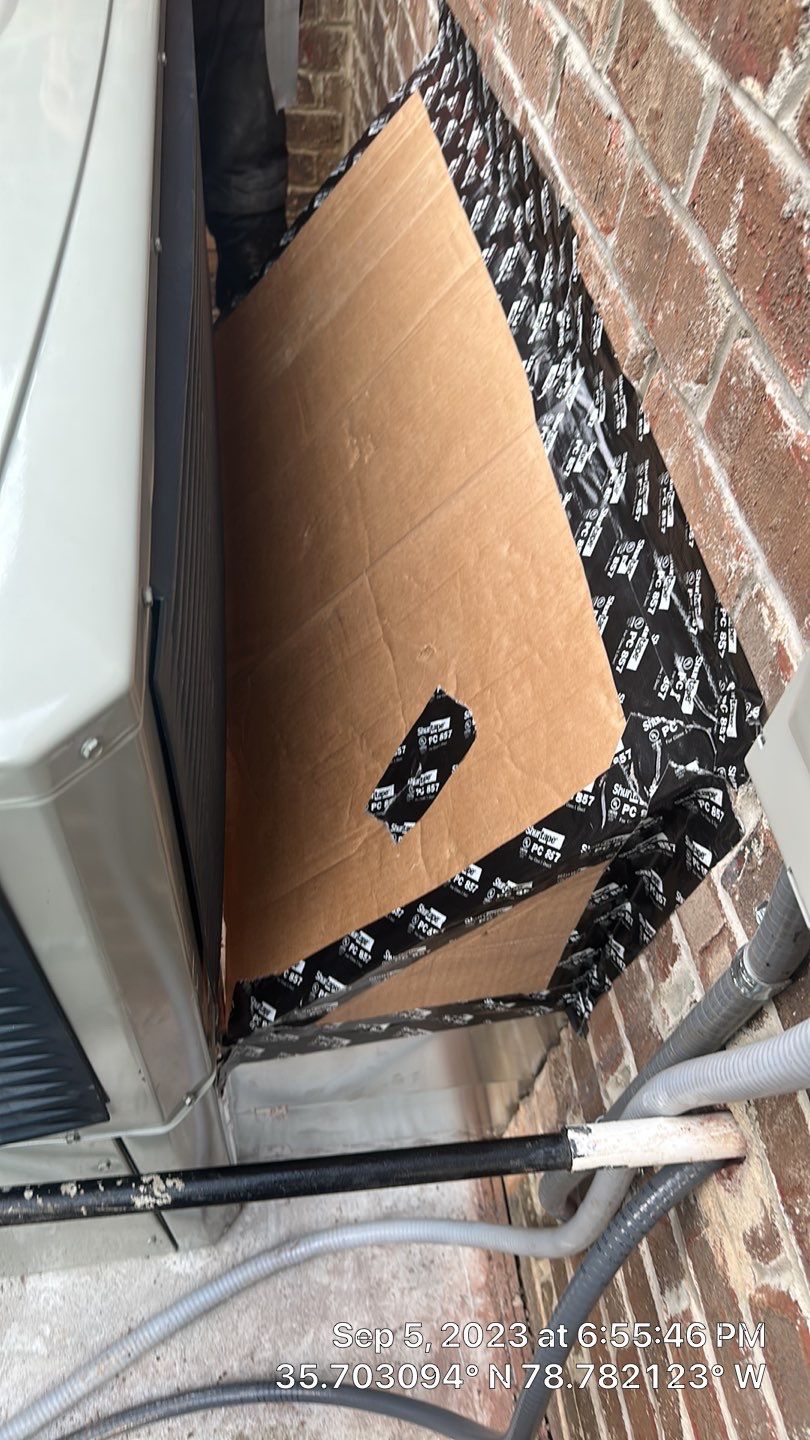 Trane Gas Package Unit Install by Nick's Mechanical LLC.