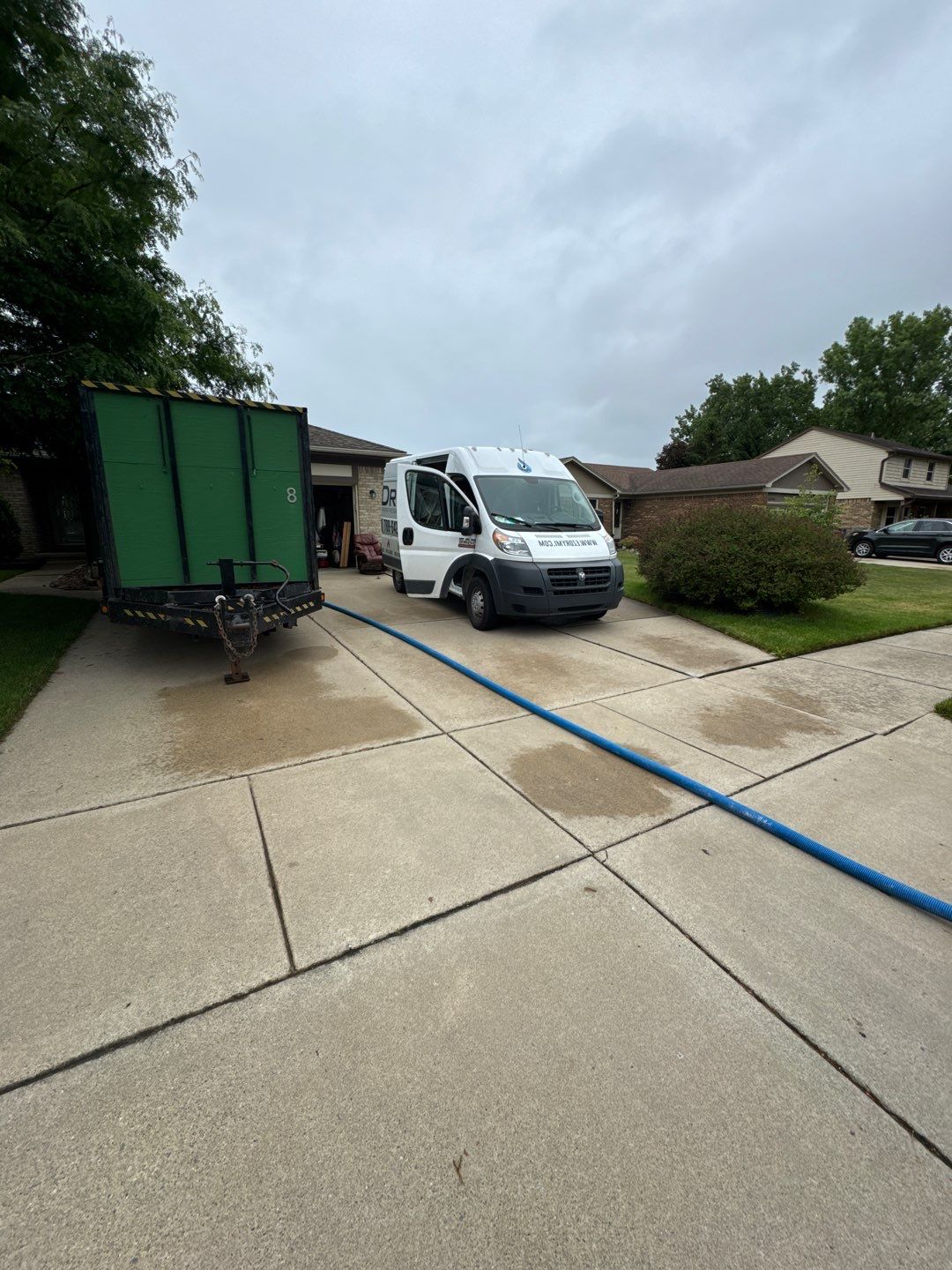 Project in Chesterfield by EzDry Water Mitigation & Property Restoration