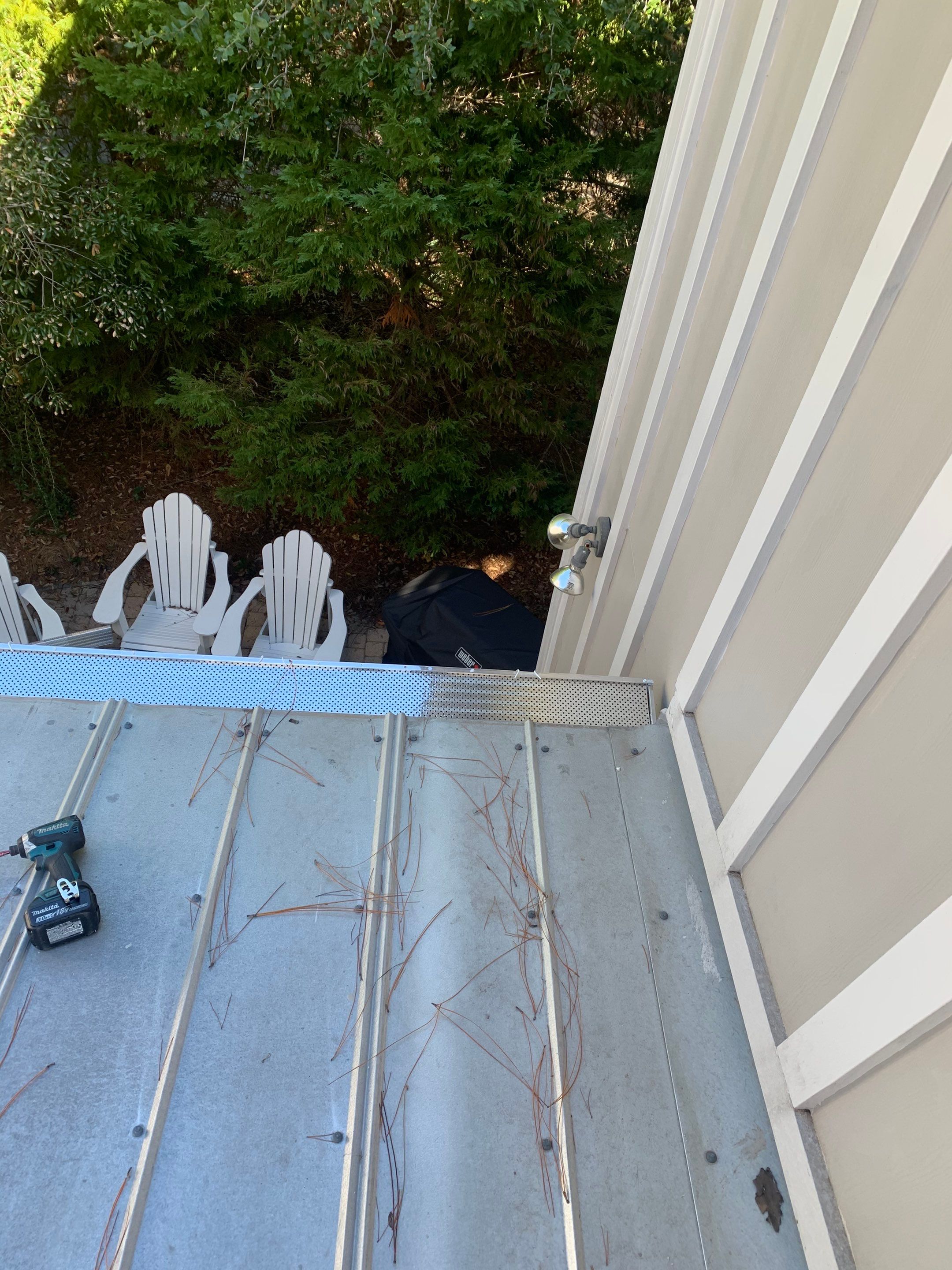 Half Round Gutter Installation with LeafBlaster Pro Gutter Guards by Gutter Professors