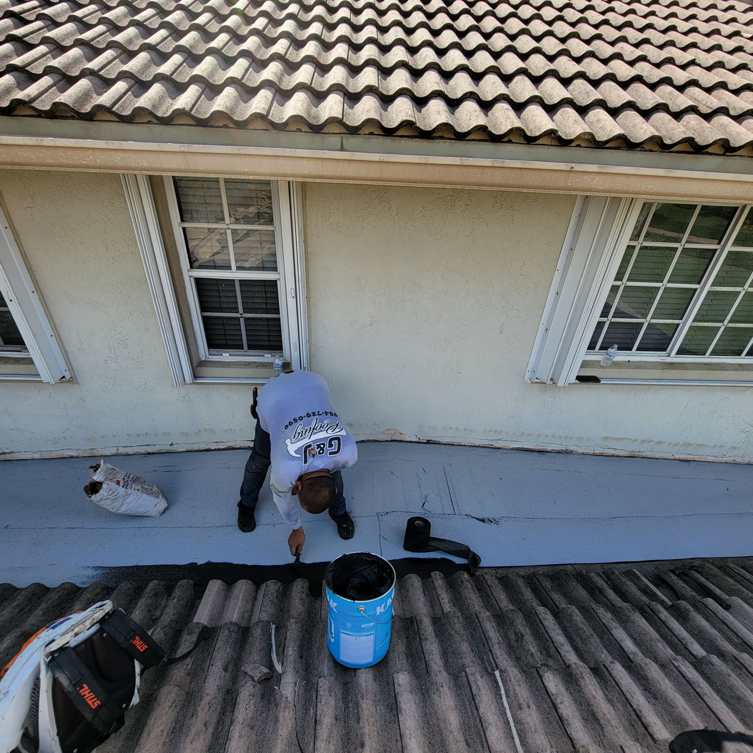 SW 26th St., Davie, FL by G&J Roofing 