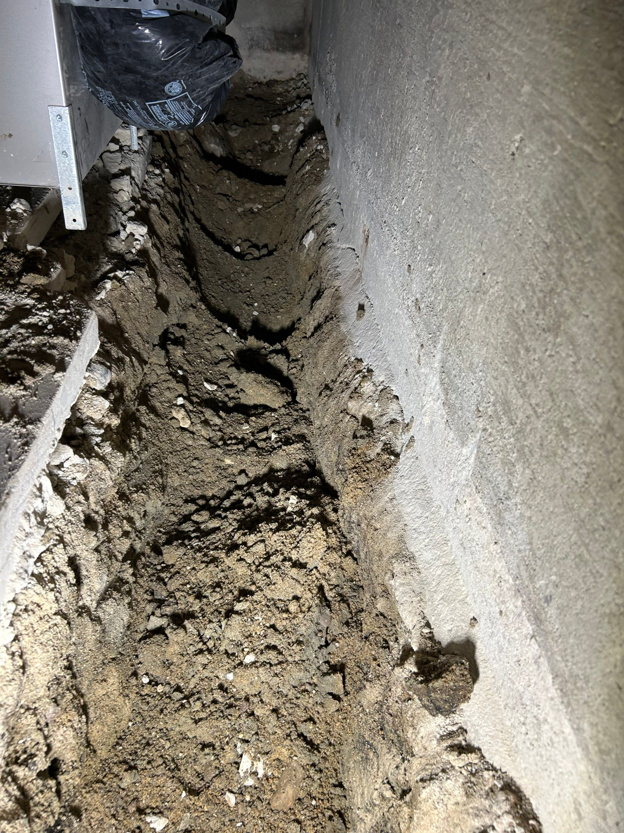 Drain tile for a General Contractor Partner by Waterproofing Northeast