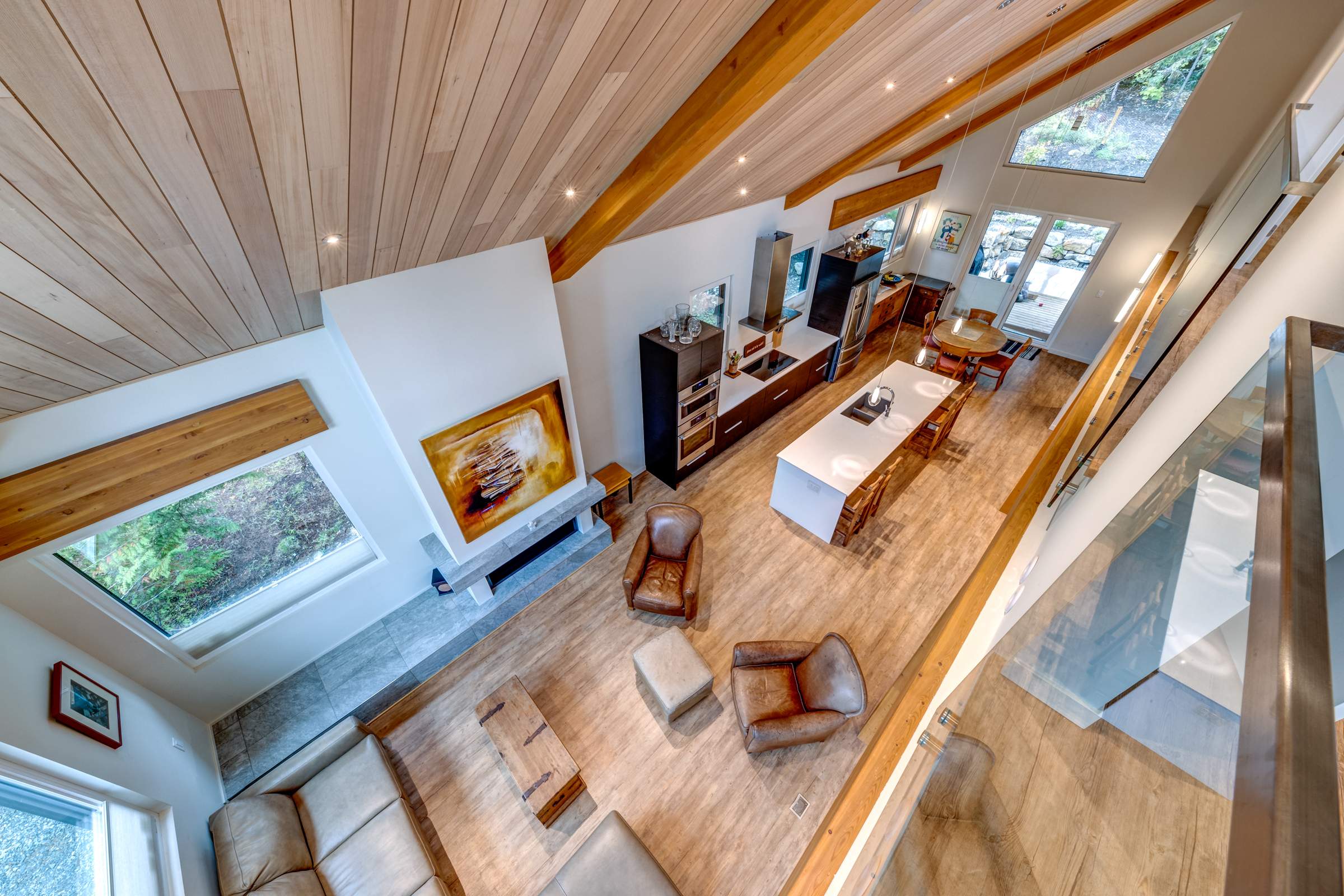 Emerald Residence – Interior & Exterior Painting + Wood Finishing- Whistler by Top Coats Professional Painting