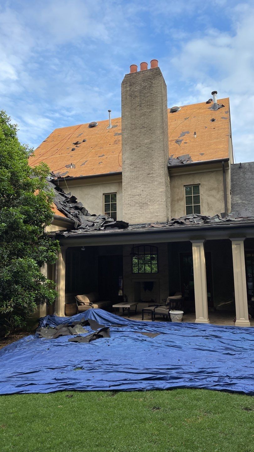 Luxury Hail Damage Roof Replacement | Brookhaven, GA | PURE Insurance Claim by Mosaic Roofing Company