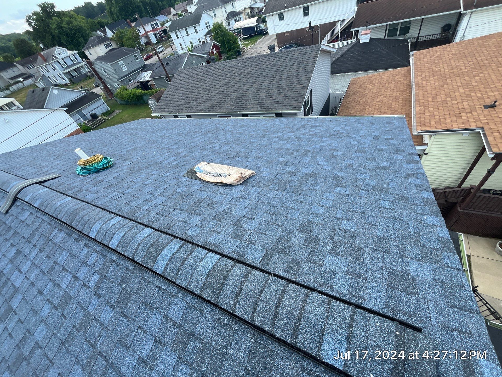 Residential Roofing Installation using Certainteed Landmark Pro Shingles by Fahey Roofing + Contracting