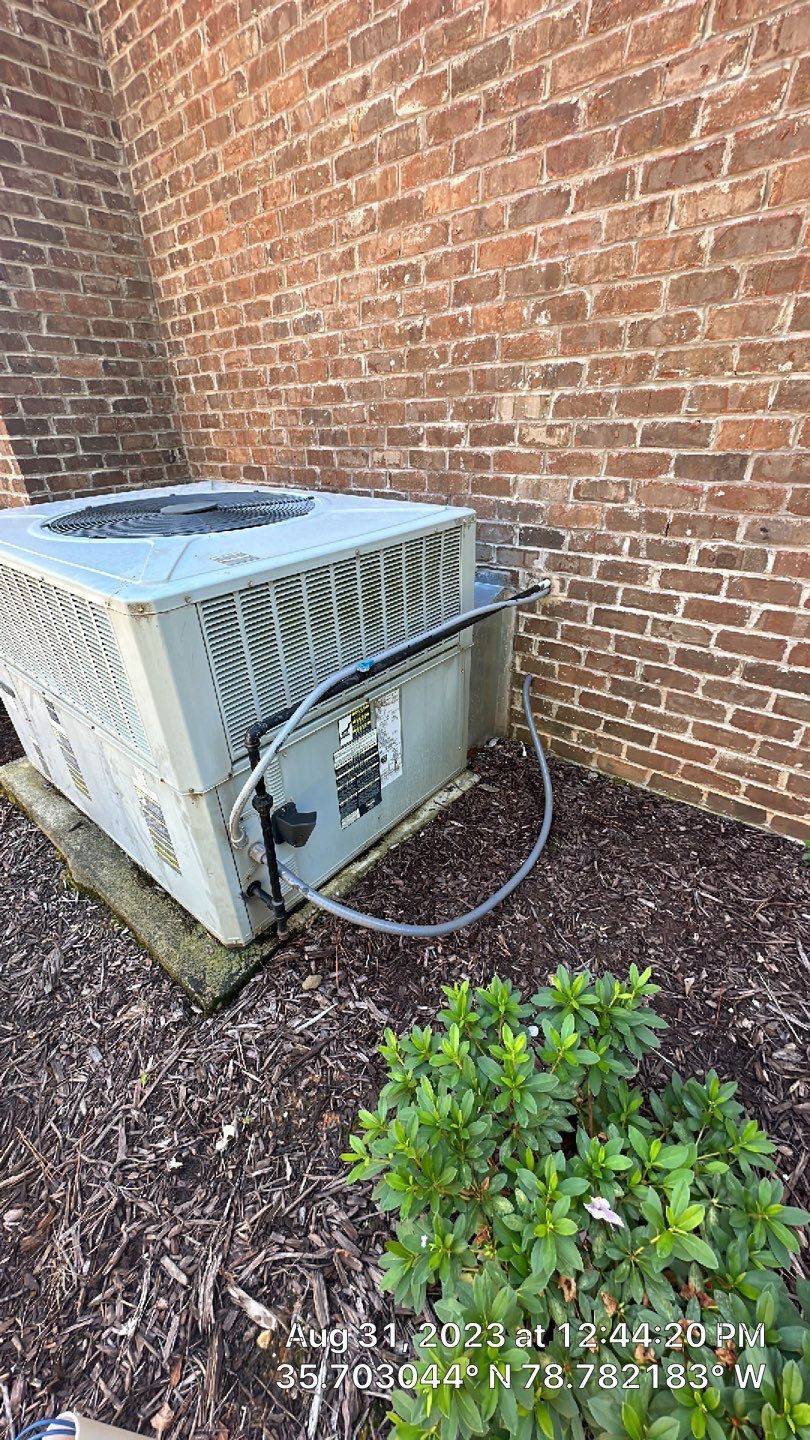 Trane Gas Package Unit Install by Nick's Mechanical LLC.