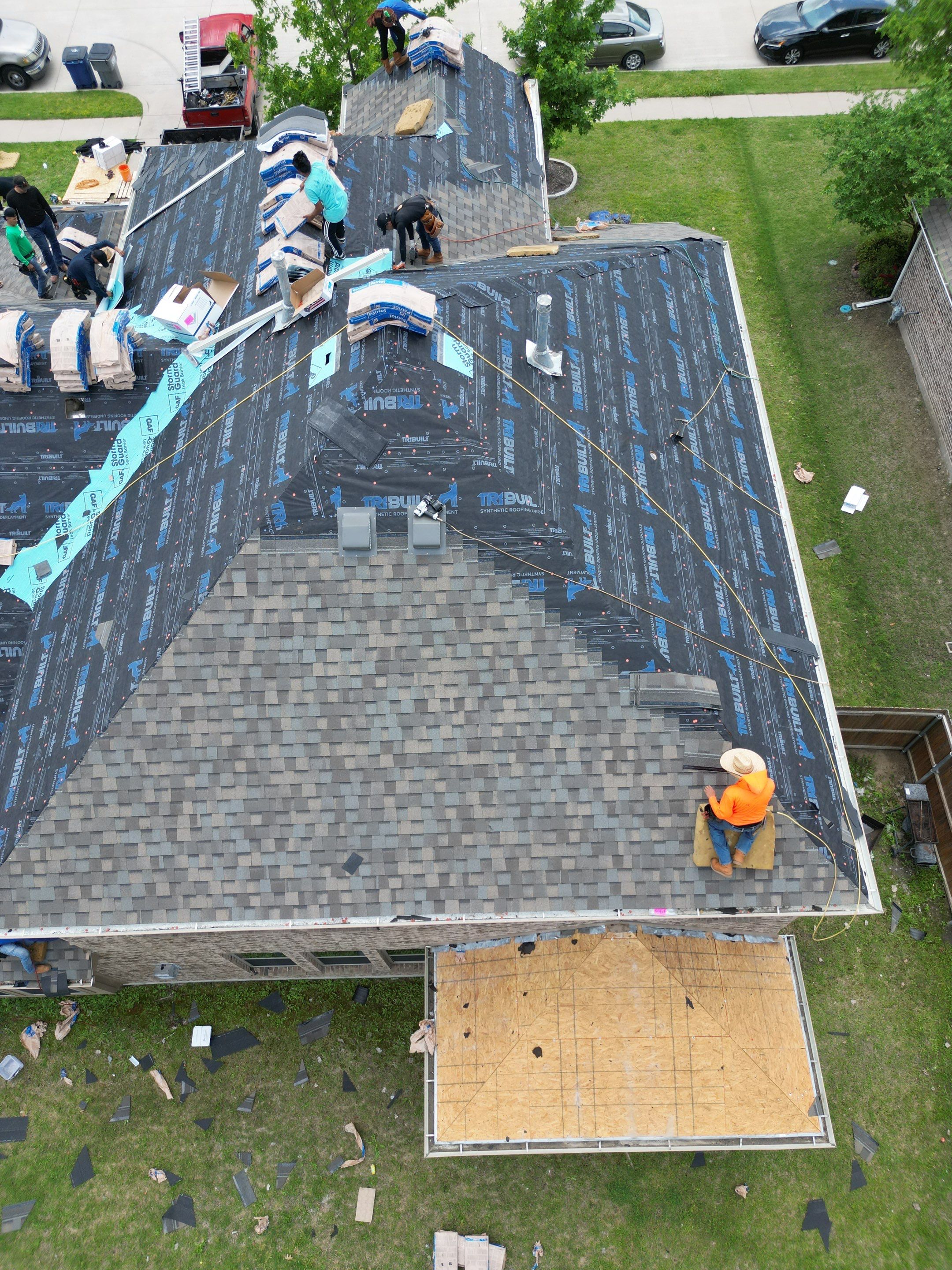 Project in Wylie by Rhino Roofing and General Contracting, LLC