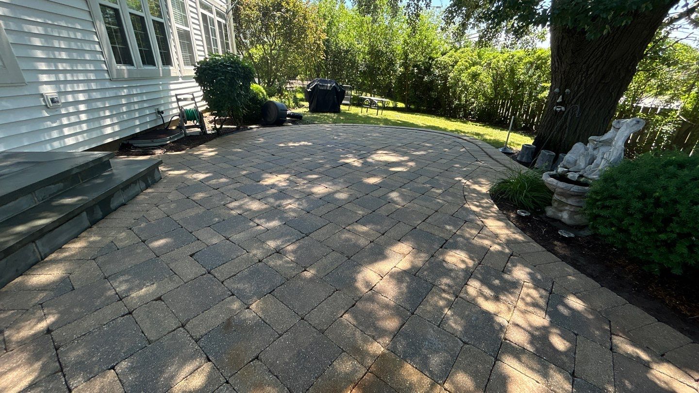 Brick paver clean, sand and seal.  using Surebond SB-1300 by Northern Power Washing LLC.